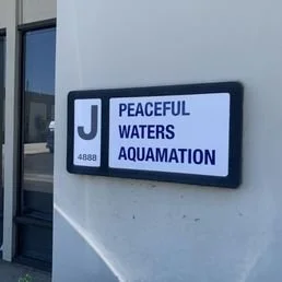 exterior of the building for peaceful waters aquamation
