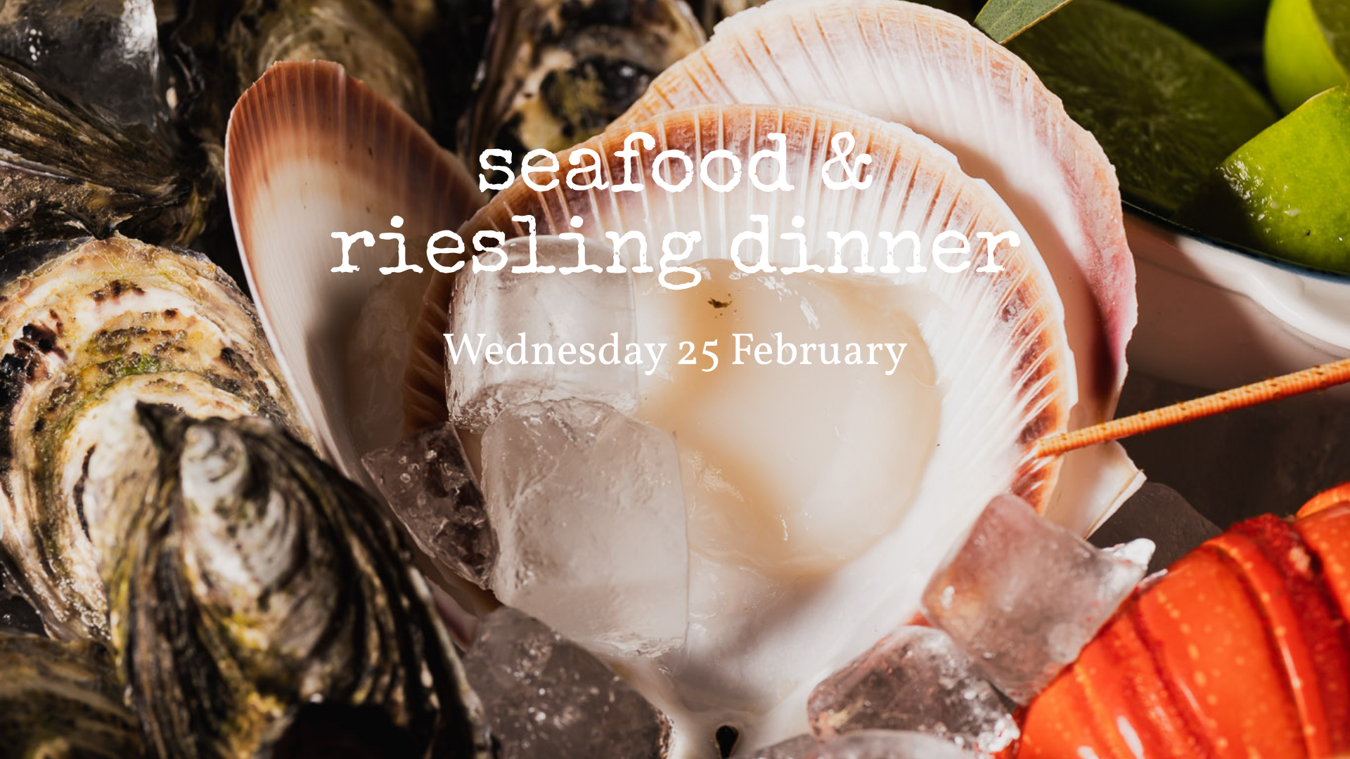 Seafood & Riesling Dinner