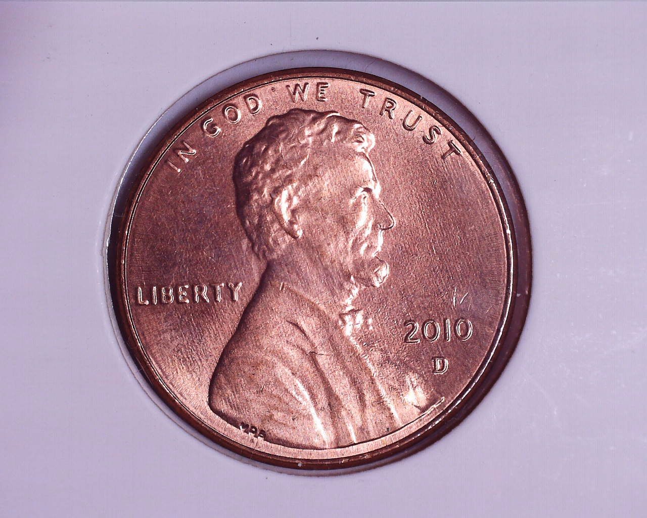 2010 D USA Penny