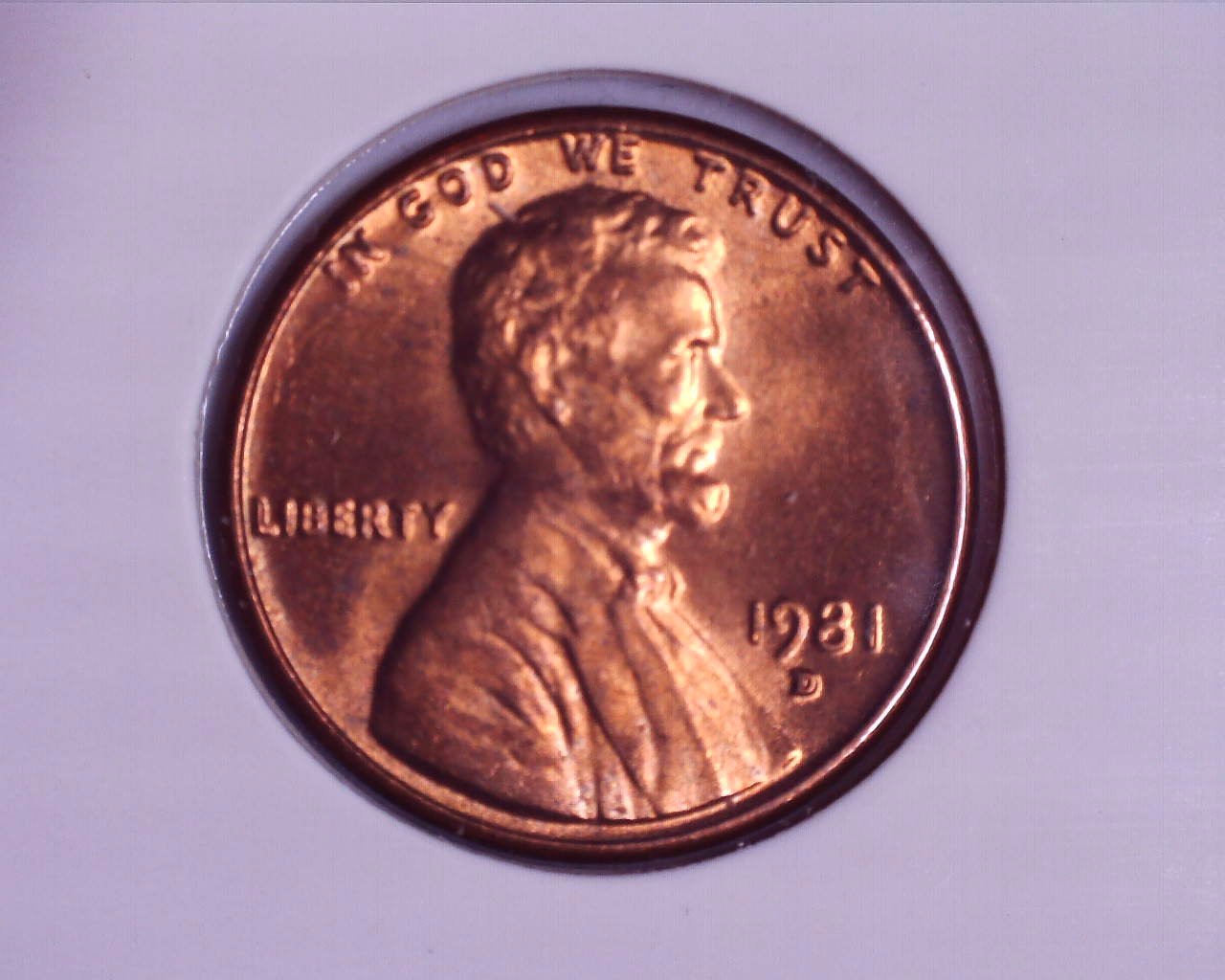 1981 D USA Penny