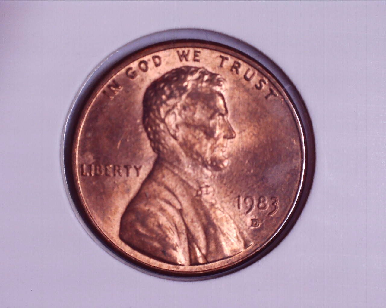 1983 D USA Penny