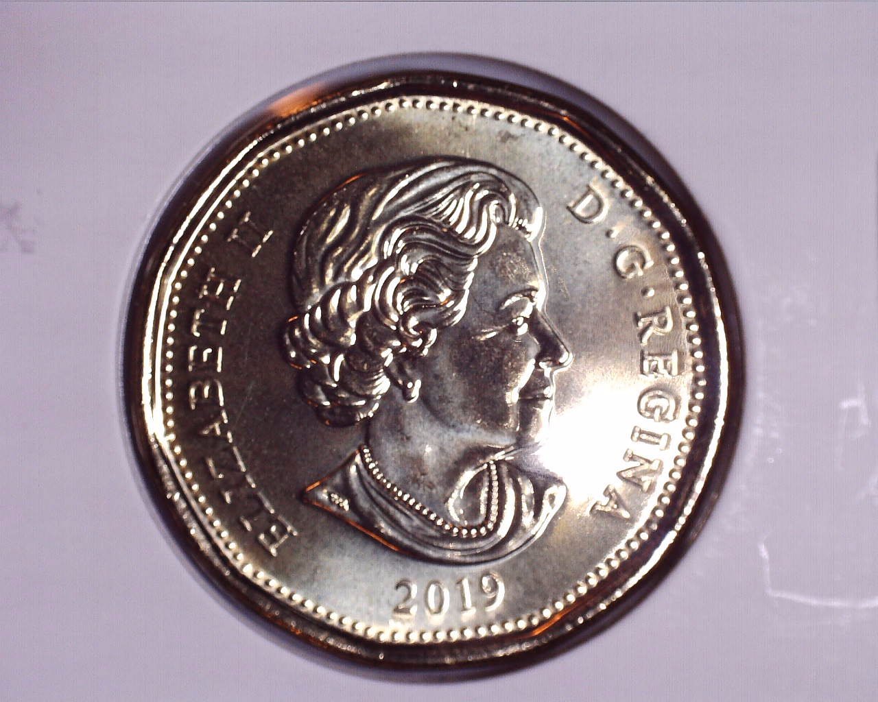 2019 Canadian Dollar