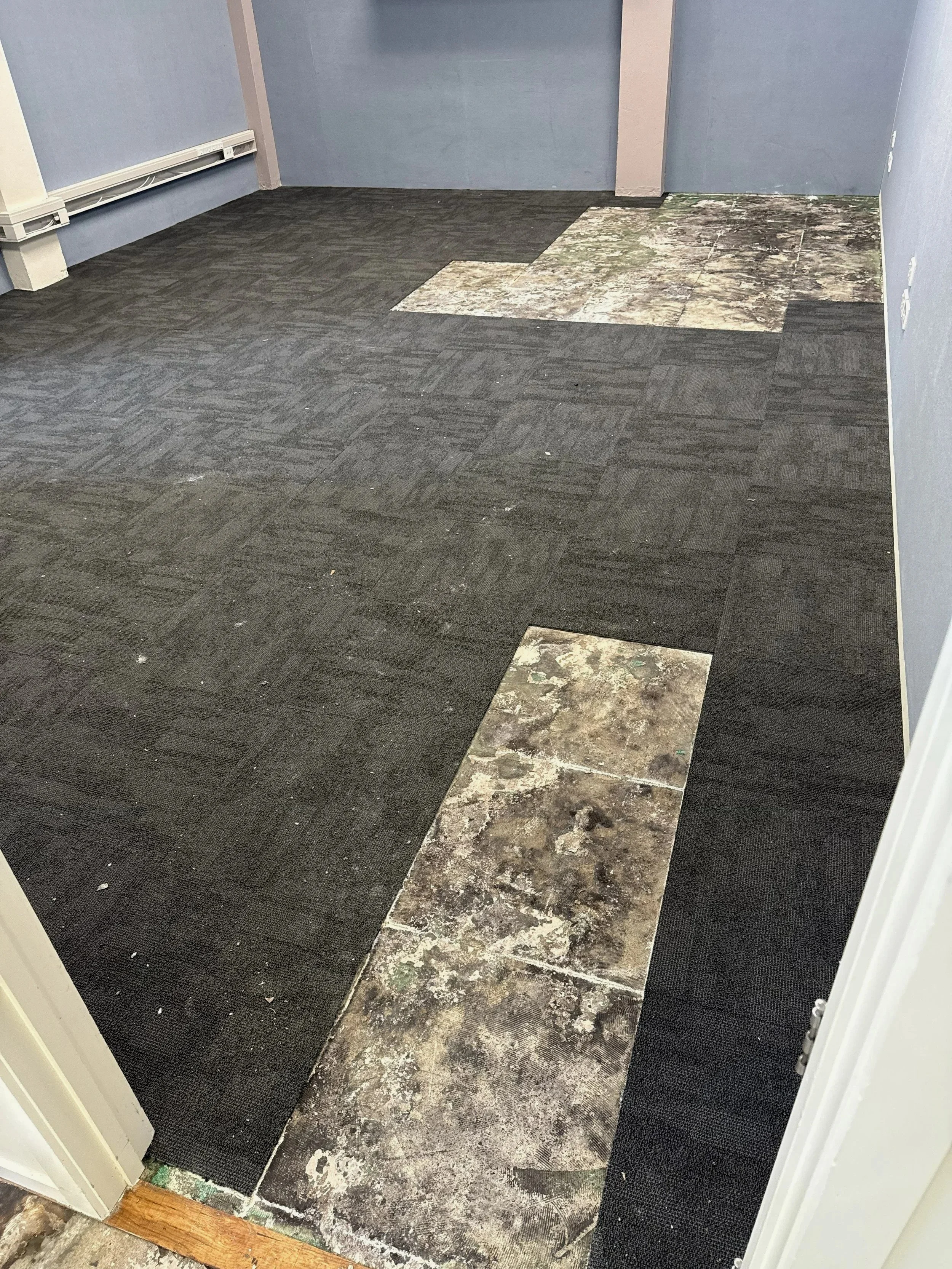 Old Carpet Tiles