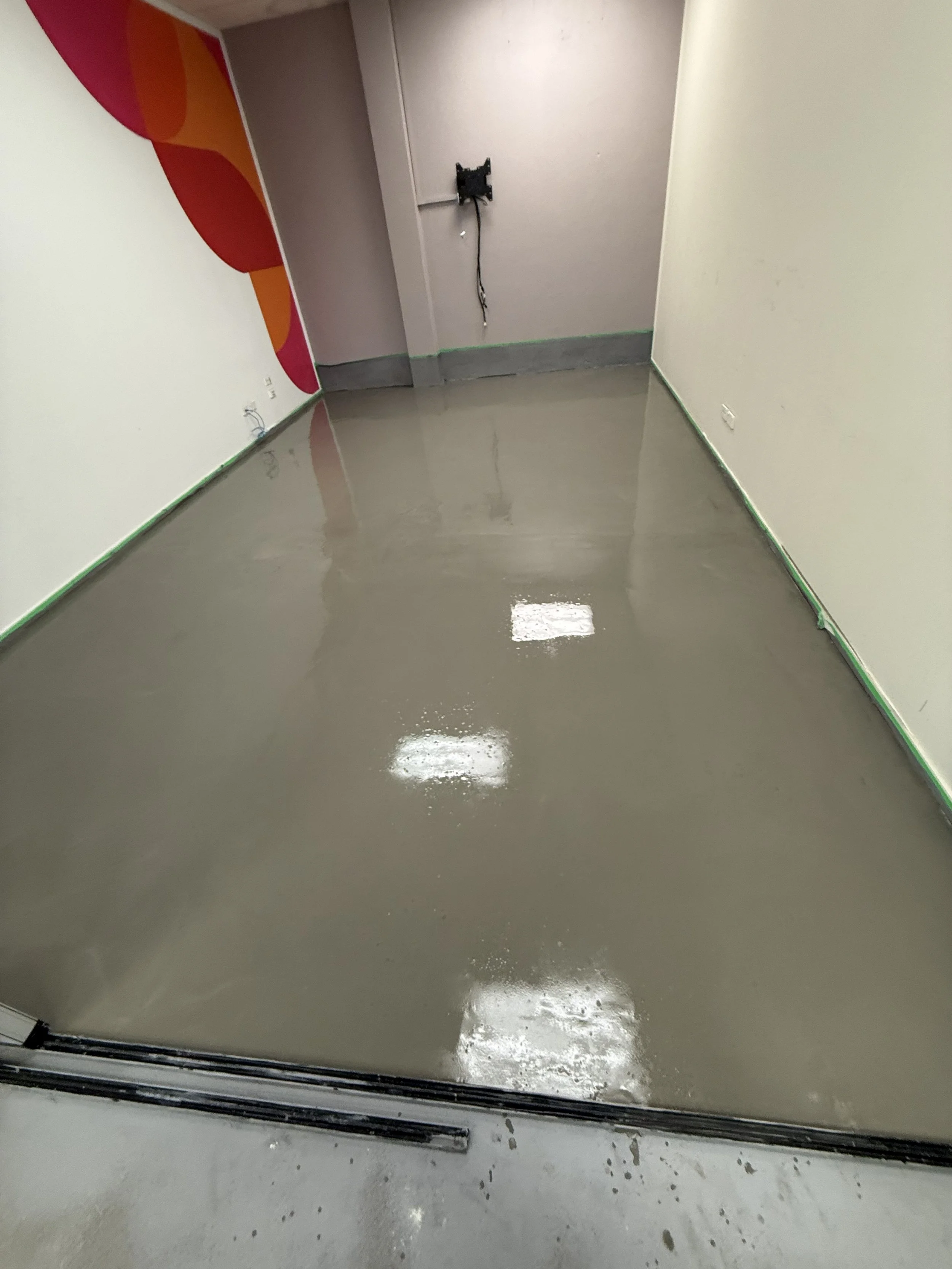 Drying Self Leveler 1 