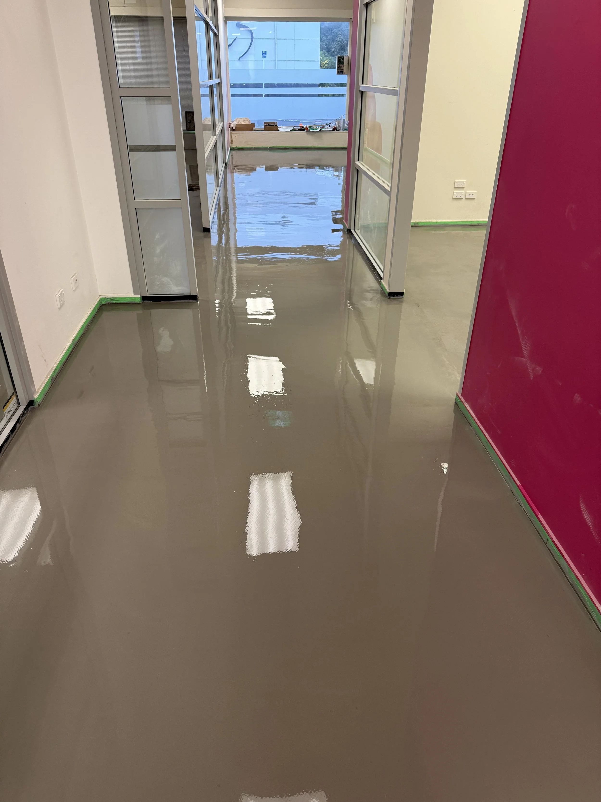 Drying Self Leveler 2