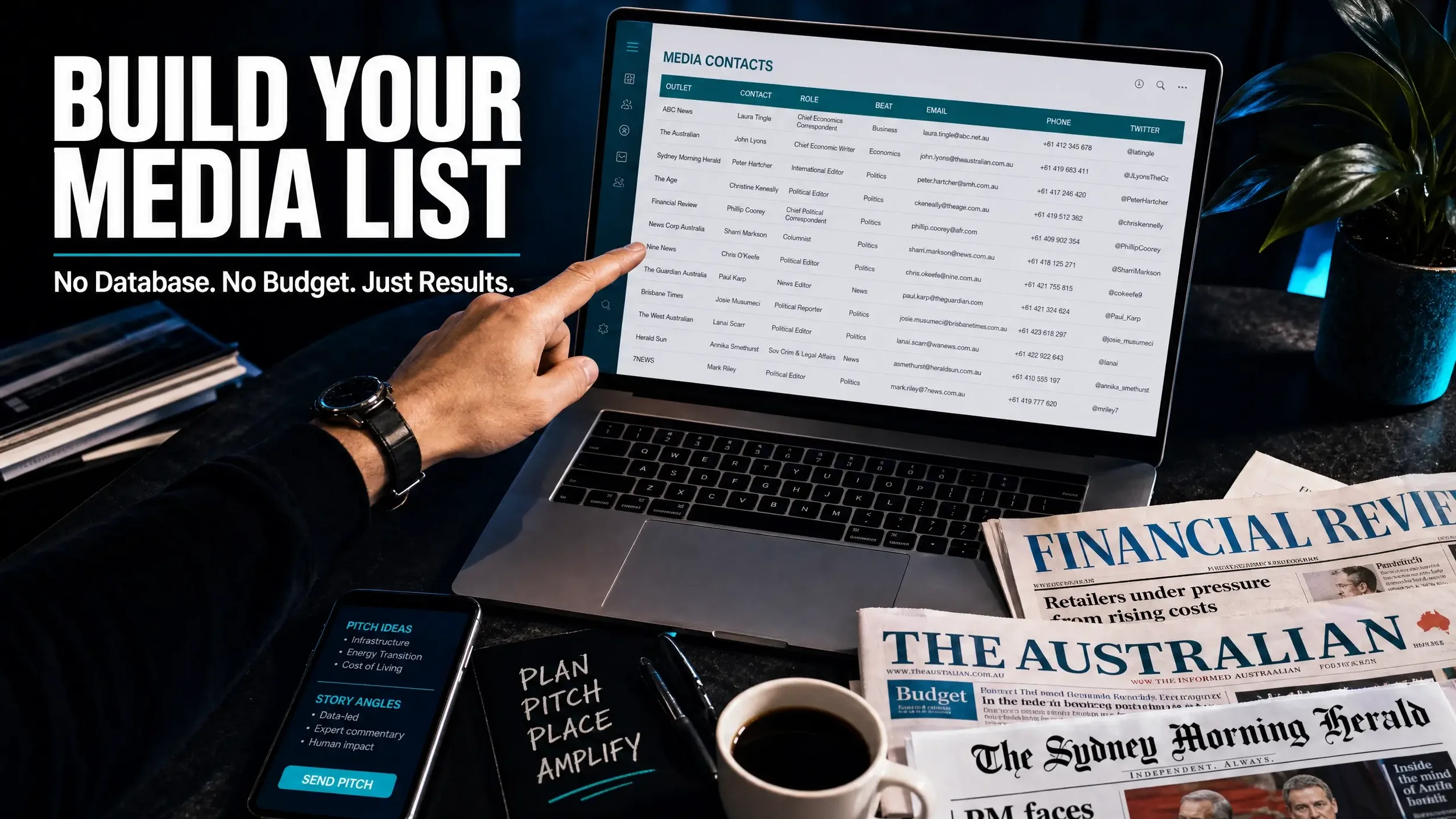 How to Build an Australian Media List Without an Expensive Database (Using AI)