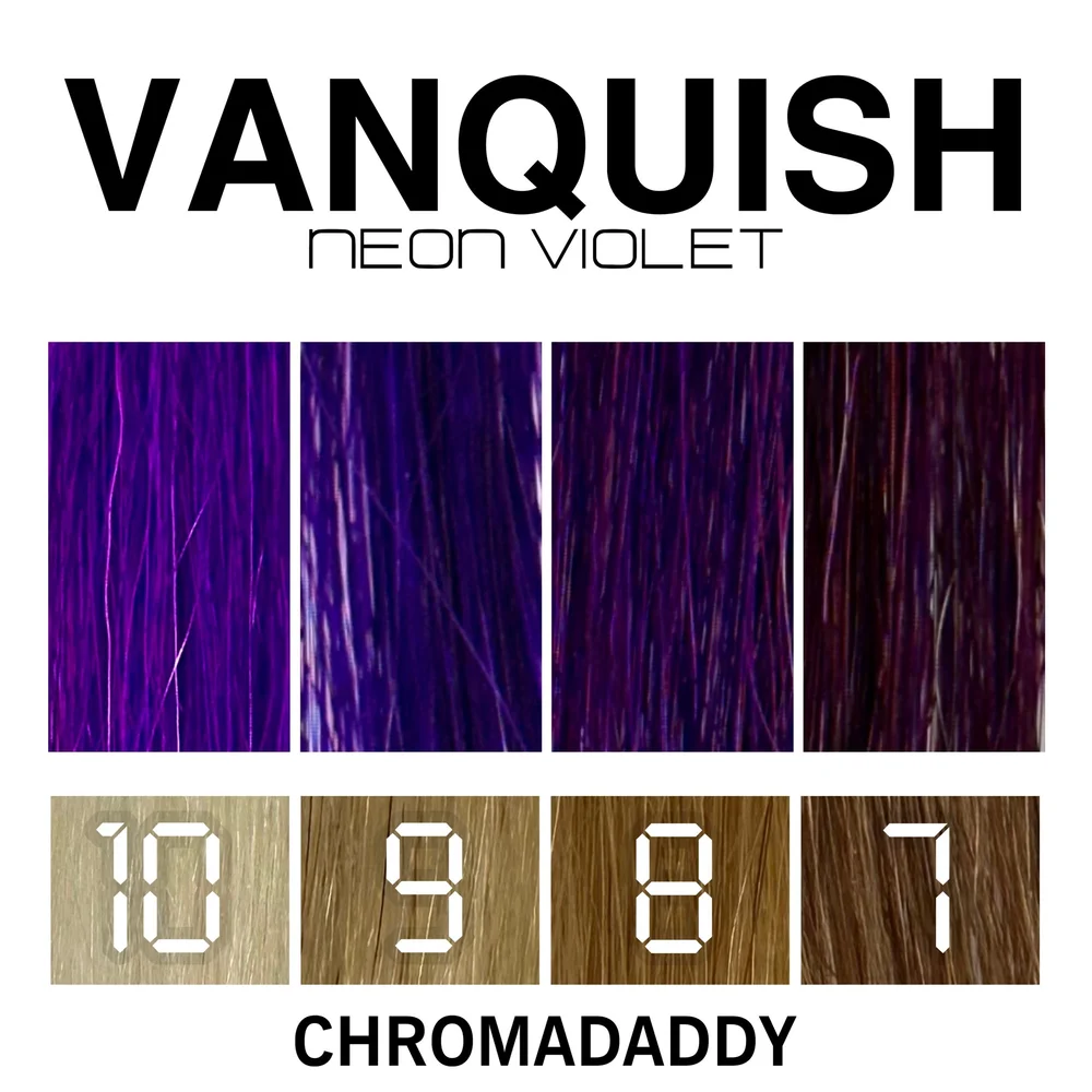 VANQUISH - neon violet — CHROMA DADDY