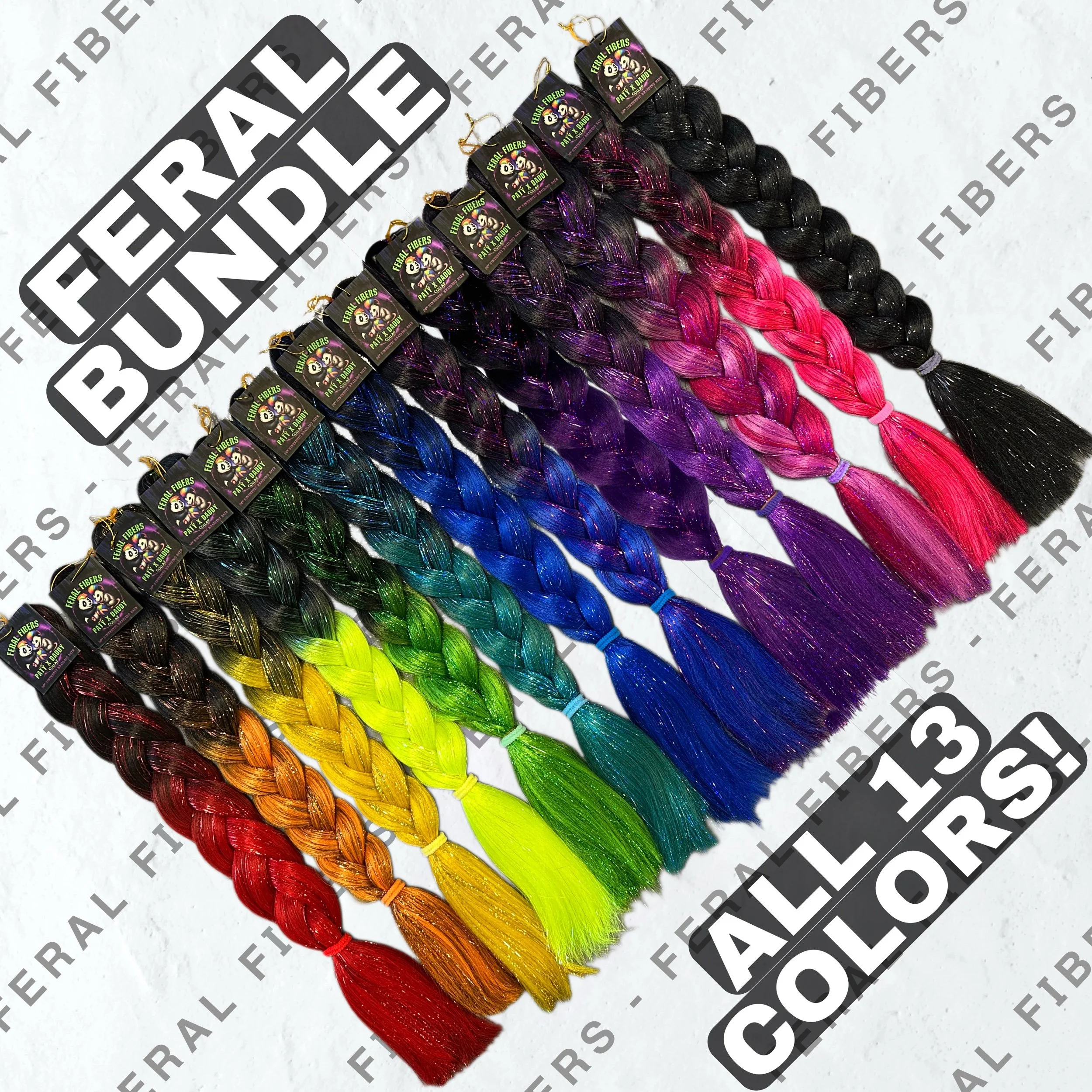 FERAL FIBERS – FULL COLLECTION BUNDLE X @PurplePaty