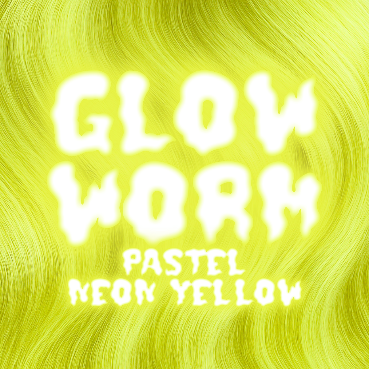 GLOW WORM - pastel neon yellow