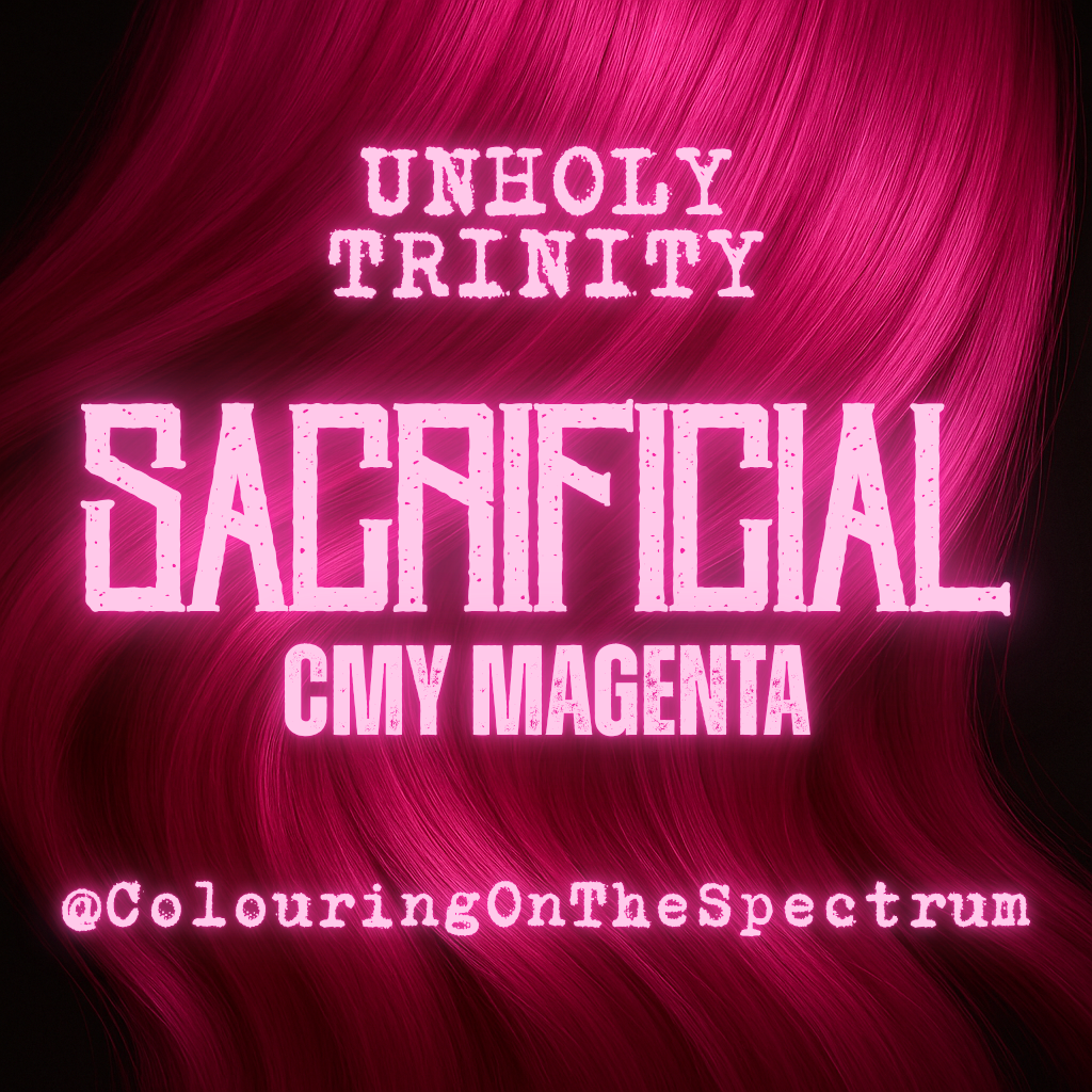 SACRIFICIAL (the perfect cmy magenta) X @ColouringOnTheSpectrum