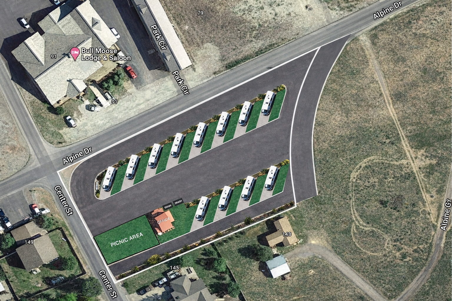 Alpine WY RV Park