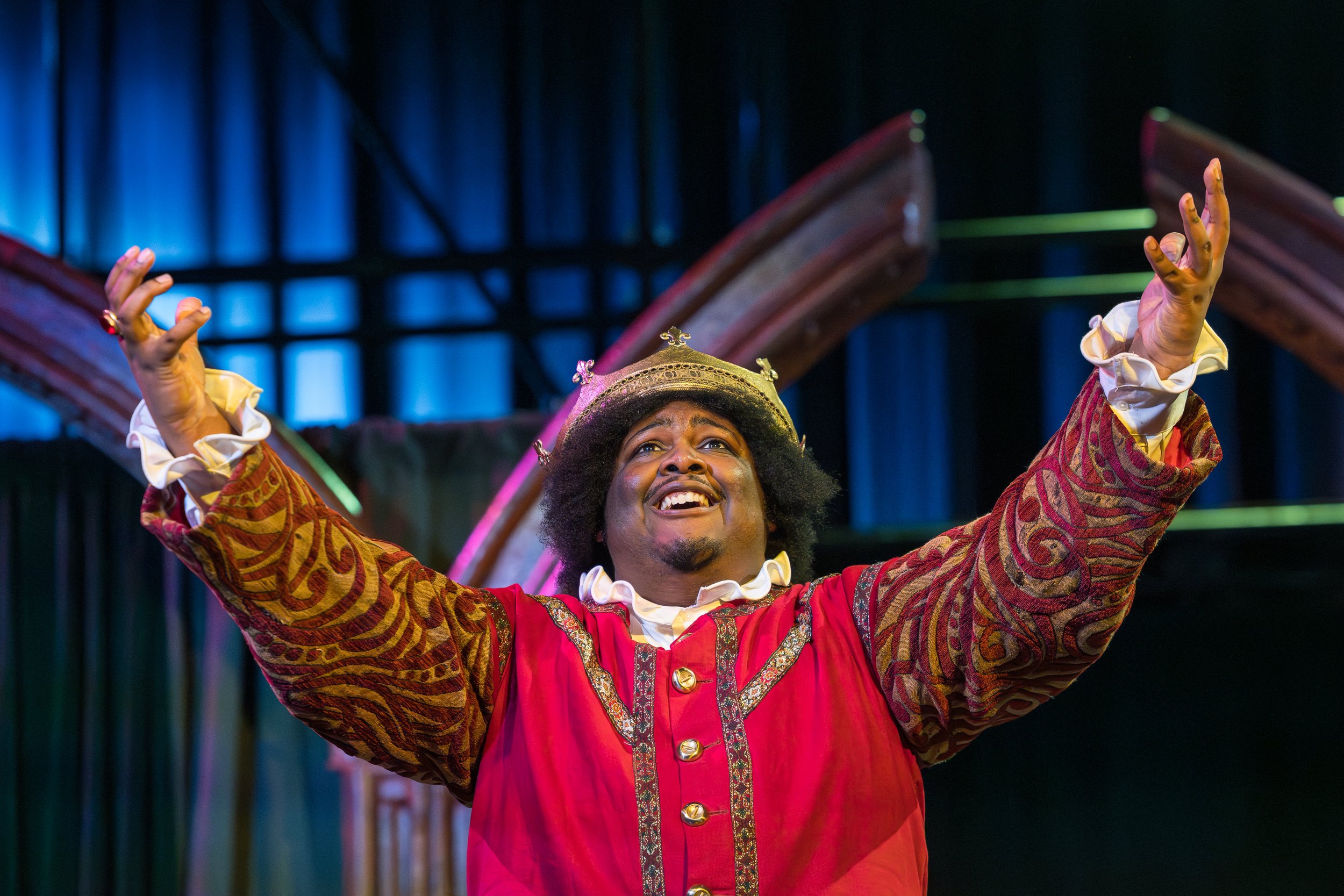 Claudius in "Hamlet" at Shakespeare & Company