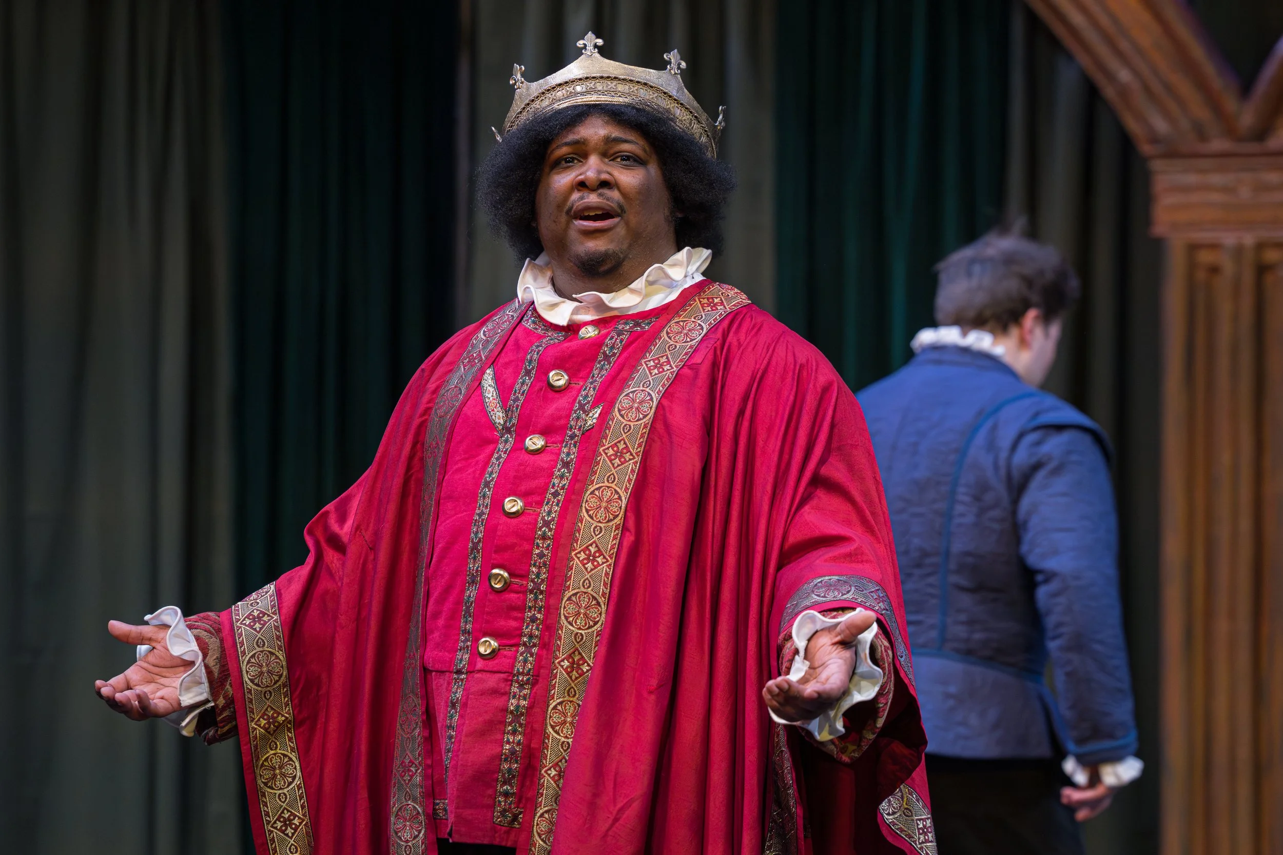 Claudius in "Hamlet" at Shakespeare & Company