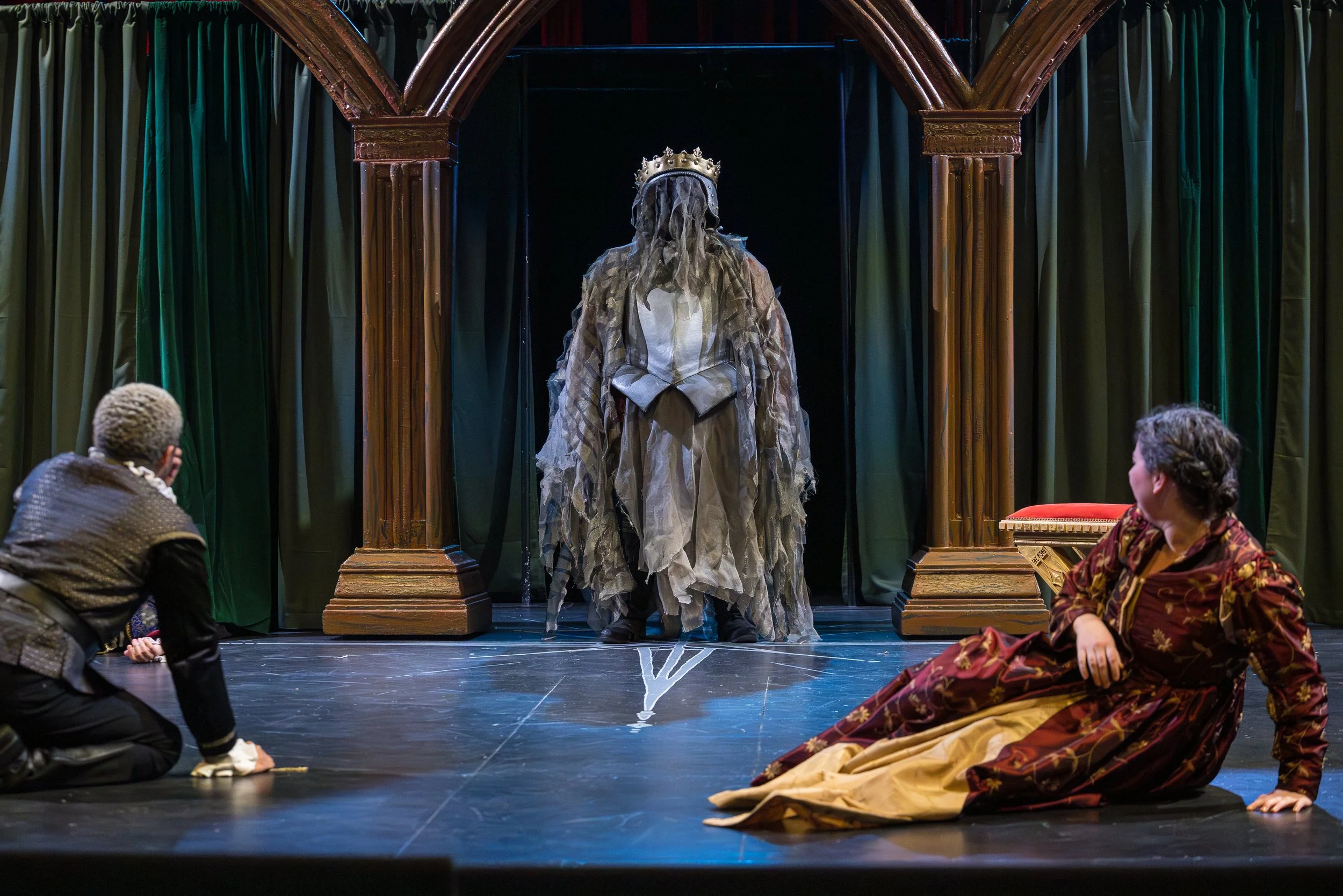 Ghost in "Hamlet" at Shakespeare & Company