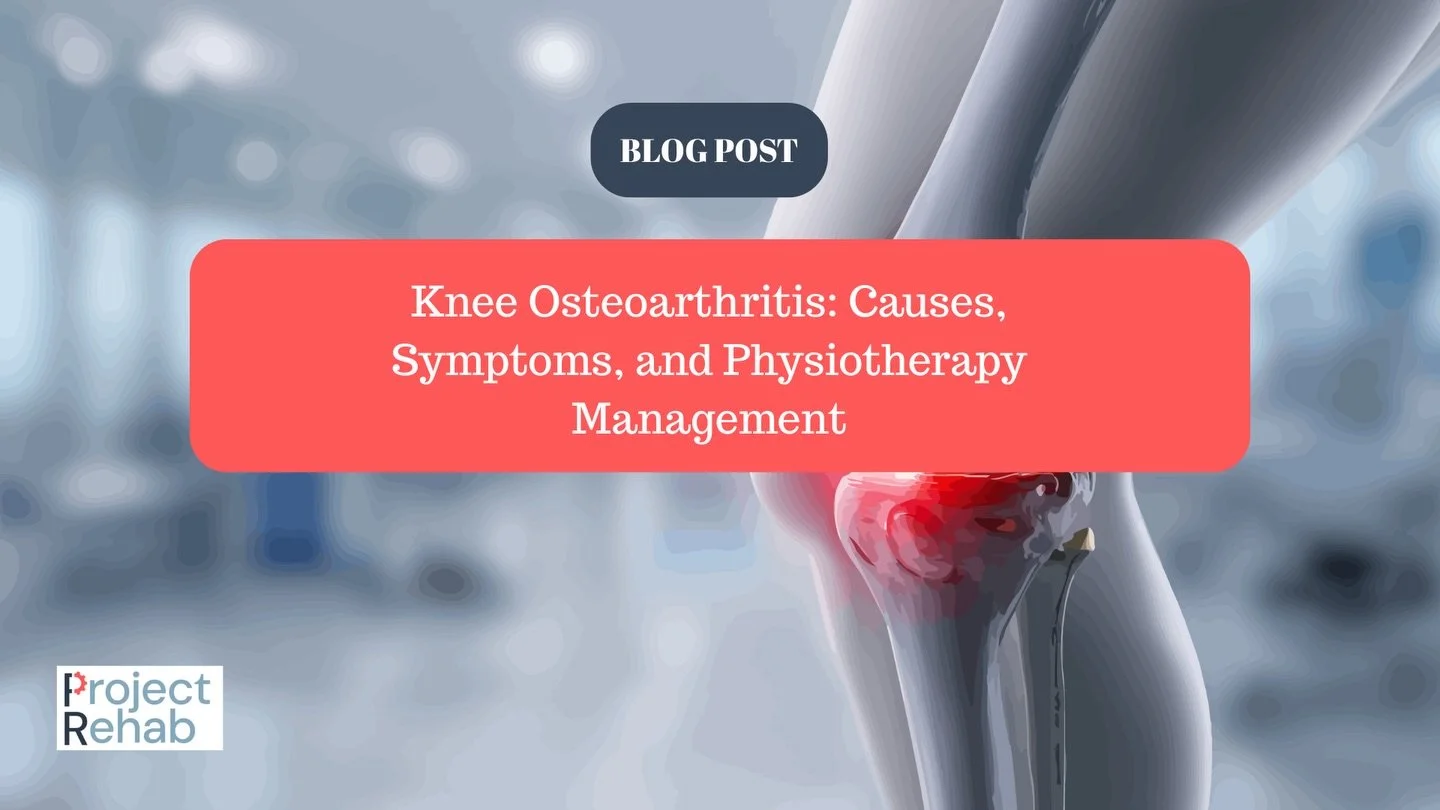 🦵 Struggling with knee pain? Our latest blog breaks down everything you need to know about knee osteoarthritis and how physiotherapy can help you stay active and mobile. 💪 Read the full post on our website! [link in bio]

#KneeOsteoarthritis #KneeO