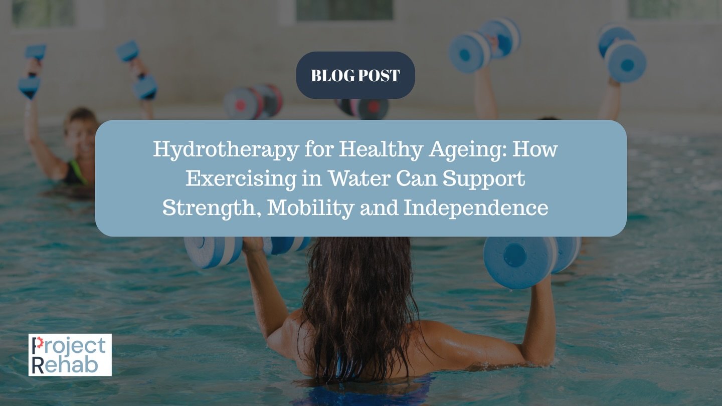 Did you know that hydrotherapy can help improve strength, balance, mobility, and confidence as we age? 🩵

Our latest blog explores the benefits of hydrotherapy for healthy ageing and why exercising in warm water can be such a safe and effective opti