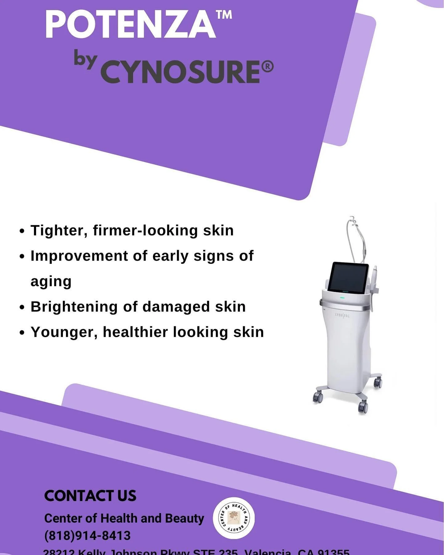 We are excited to offer Potenza RF micro needling to our patients in our clinics.