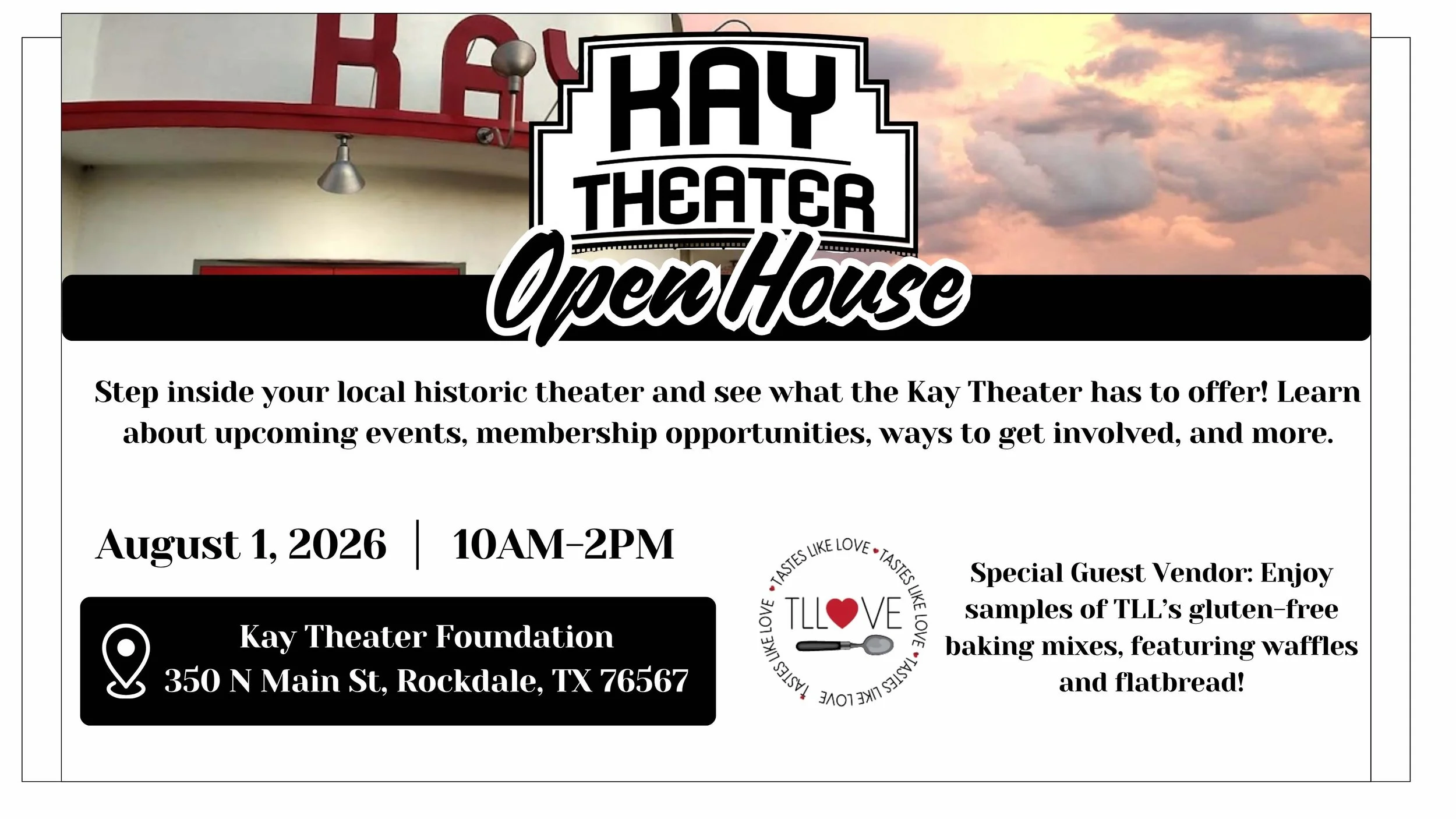 KAY THEATER OPEN HOUSE EVENT