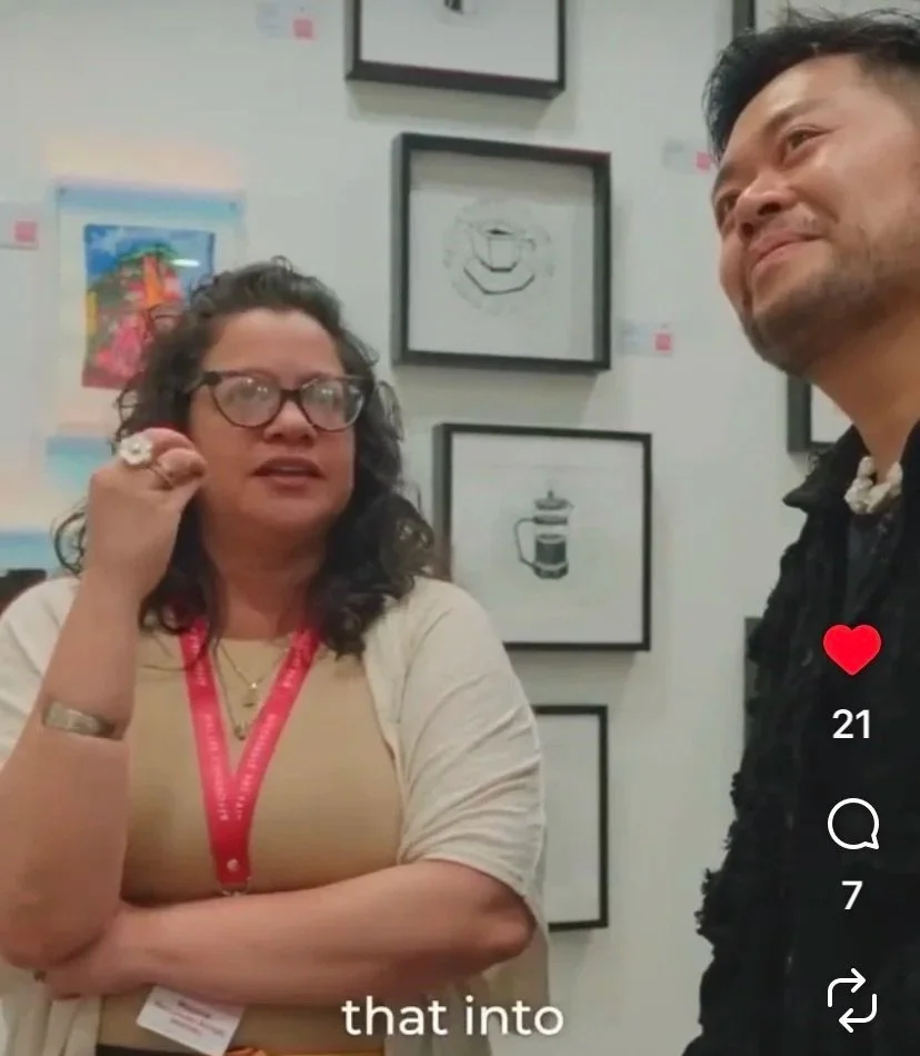 Interview at Affordable Art fair Hong Kong 2025