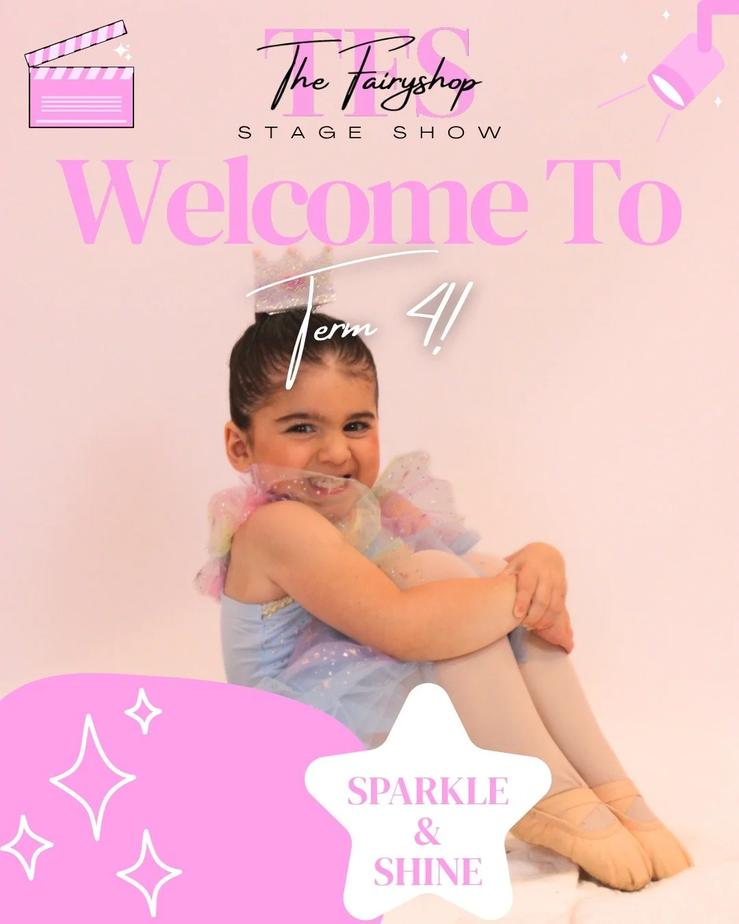 🌟 Term 4 is here, Sparkle & Shine! 🧚‍♀️✨ 
We can’t wait to see our little fairies back in the studio, shining bright and enjoying every moment of this special term! 💖🩰
💻Www.fairyshop.com.au
📧joondalup@fairyshop.com
📱(08)93000196