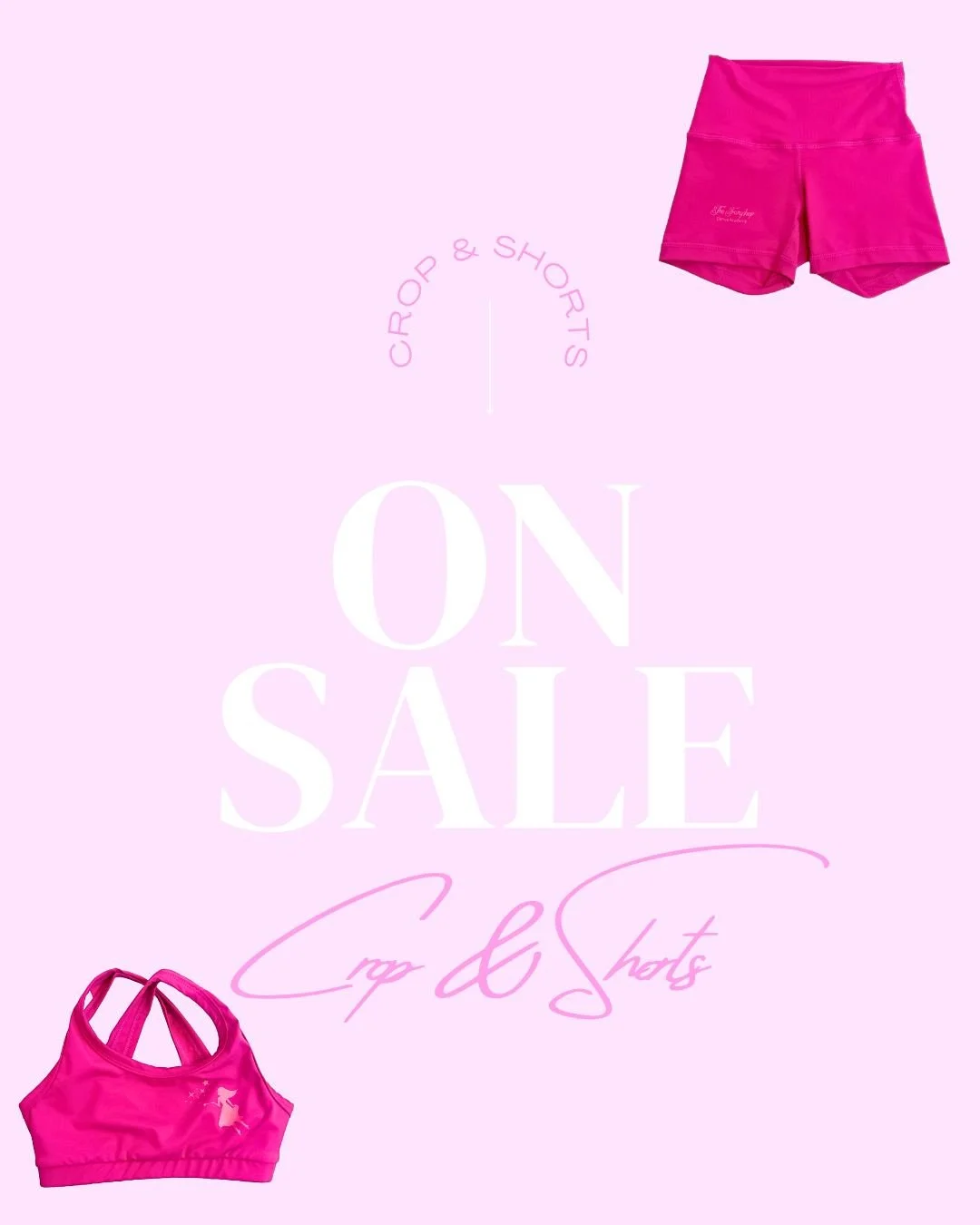 💖✨ Hot Pink Alert! Our logo-printed crop top & shorts are on sale in-store!
 But hurry, it’s while stocks last! Perfect for adding a pop of magic to your everyday style🌸🧚‍♀️
💻Www.fairyshop.com.au
📧joondalup@fairyshop.com
📱(08)93