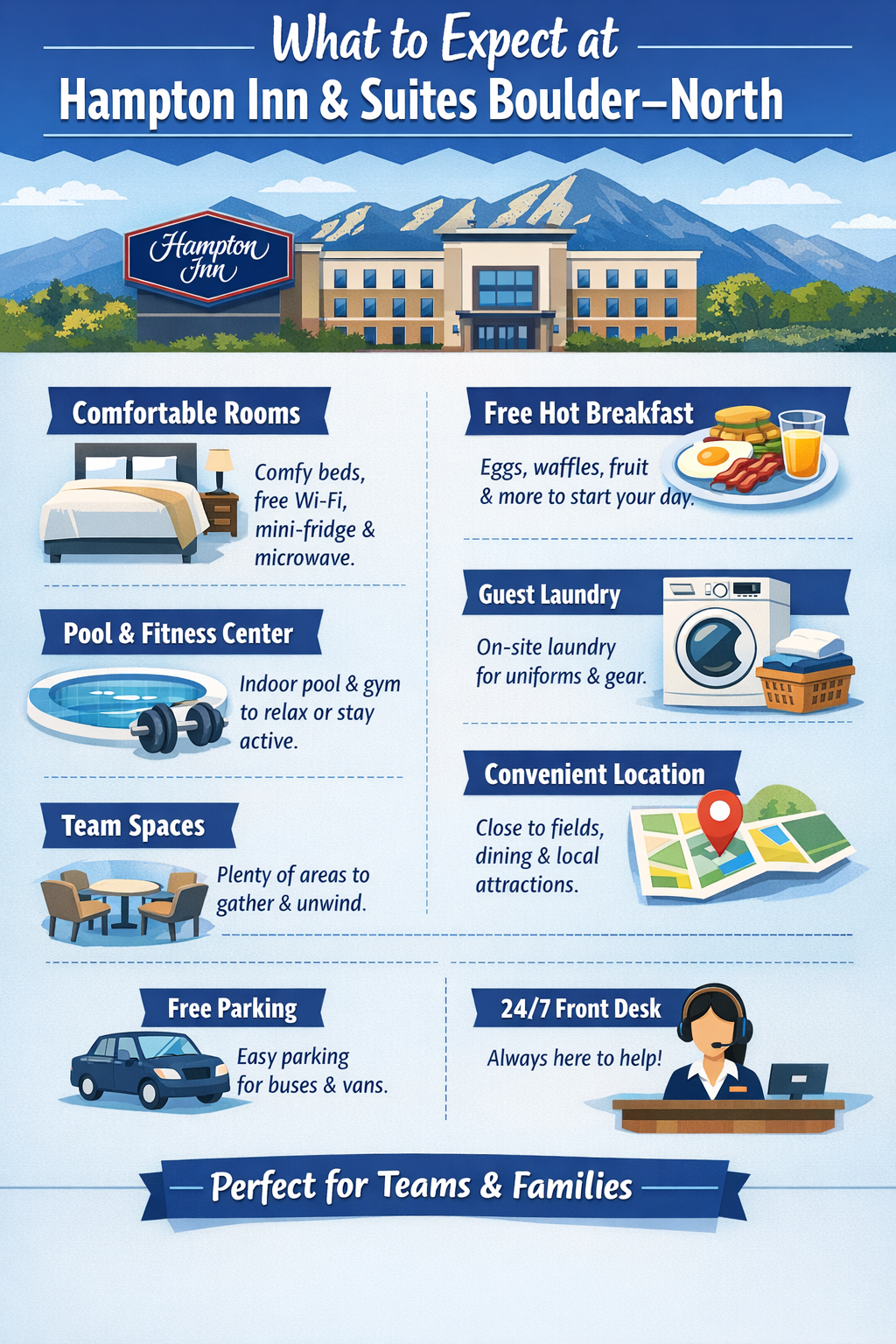 During Your Stay at the Hampton Inn