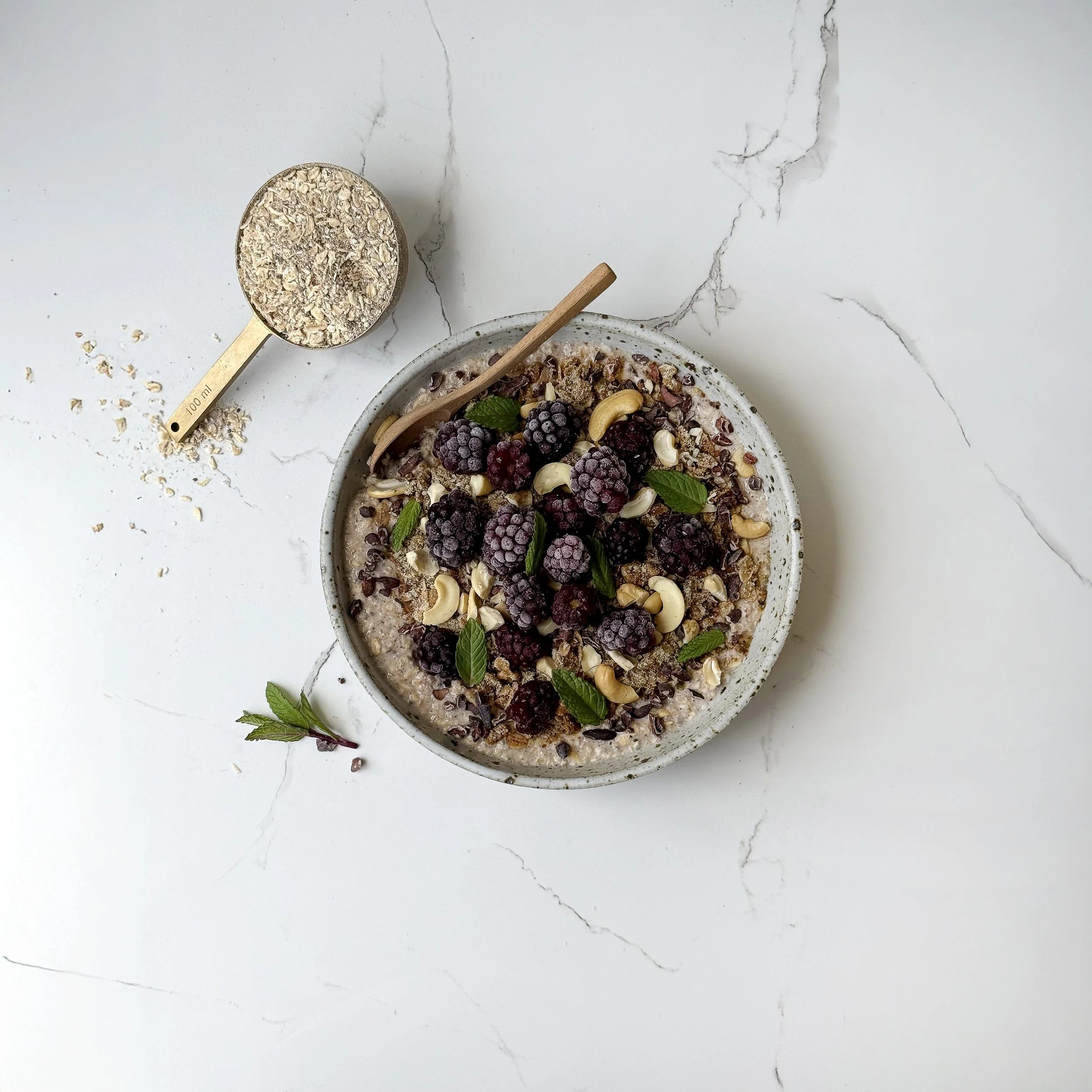 Blackberry Beauty… Collagen Oats!