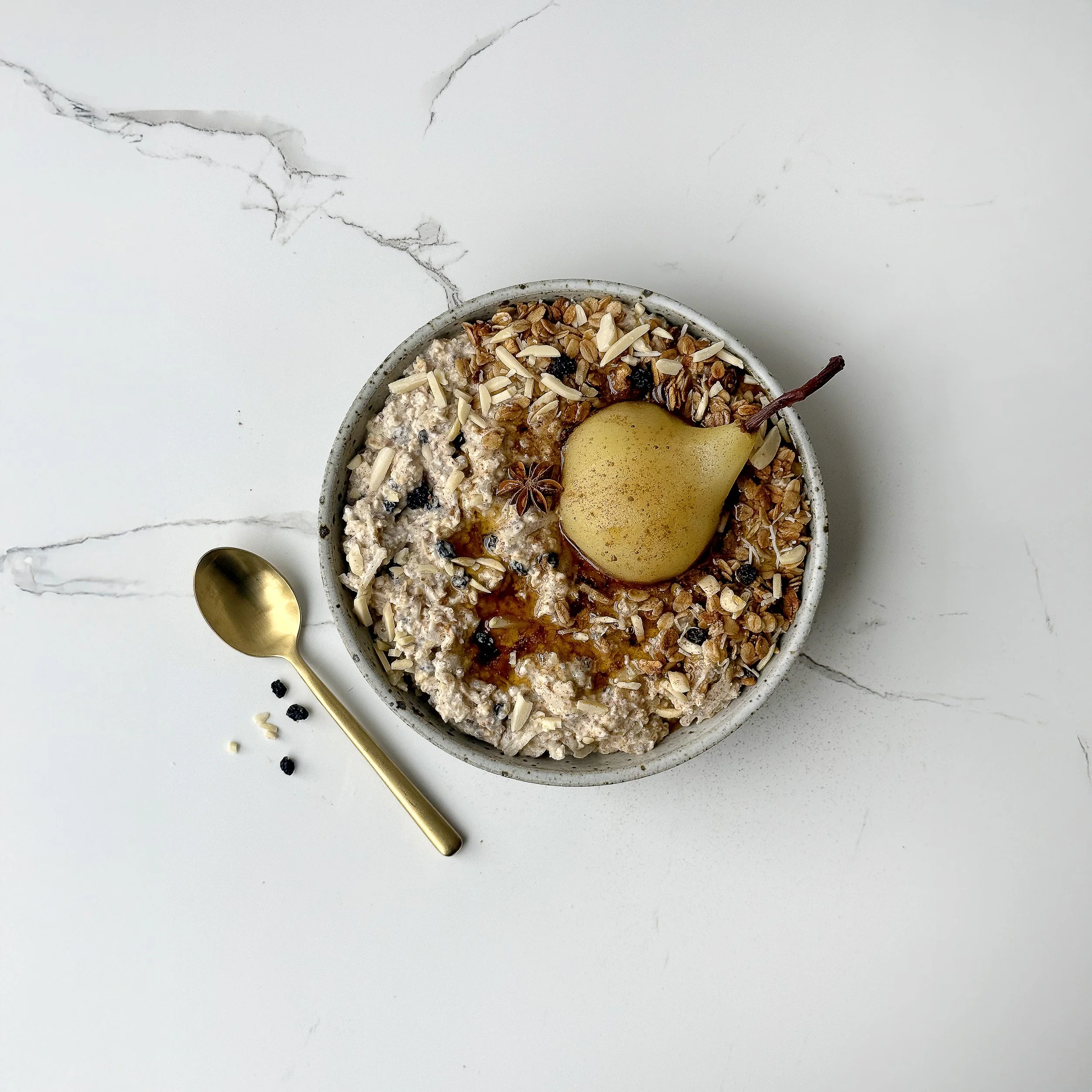 The Perfect Pear… Bircher Muesli