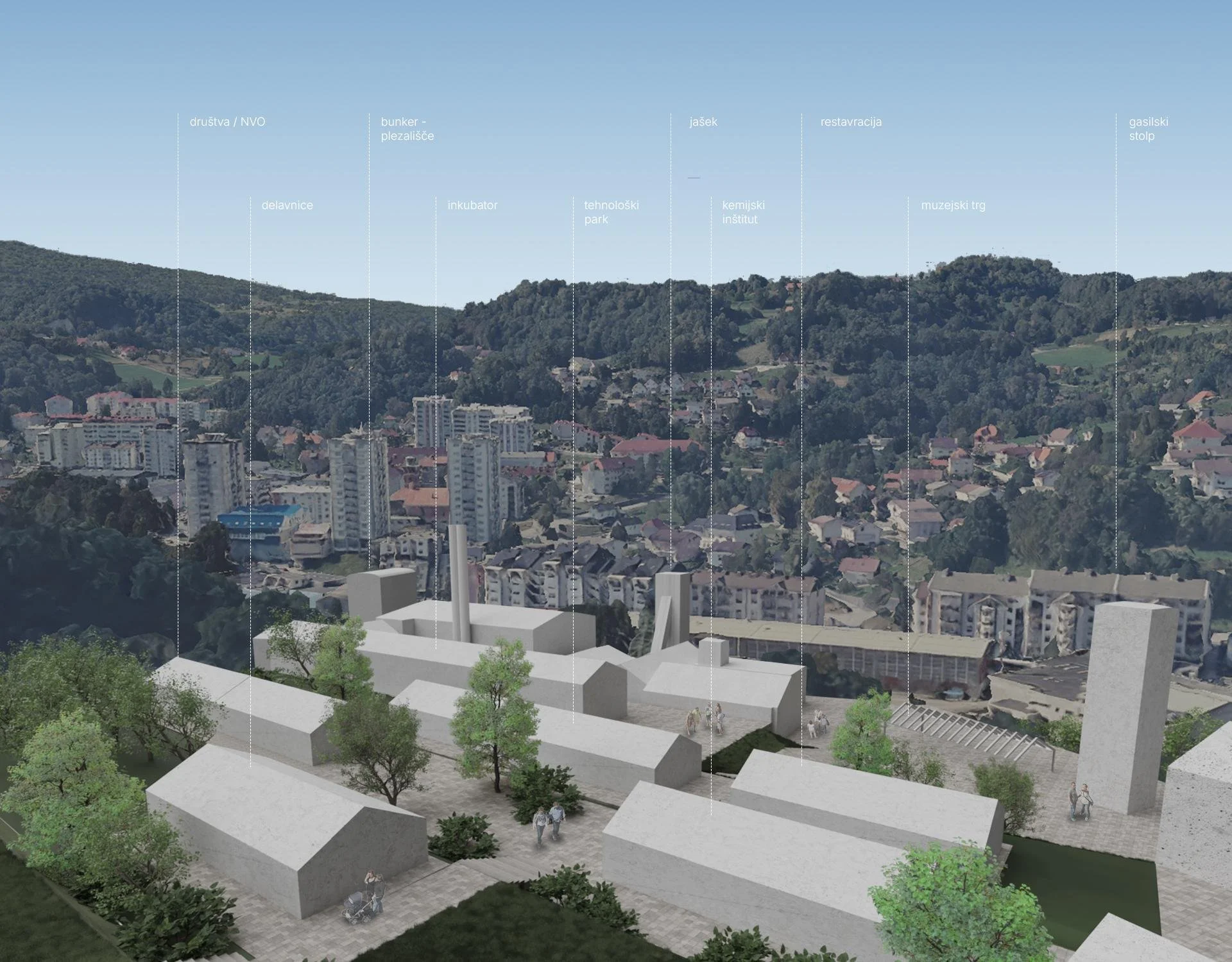 Urbanistična študija Hrastnik