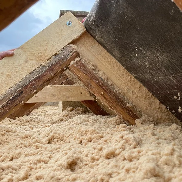 Befújt farost hőszigetelés