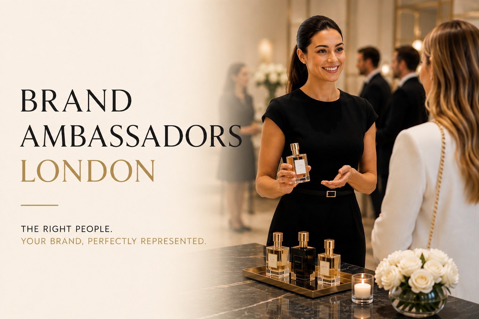 Brand Ambassadors London: Representing Luxury Brands with Confidence, Professionalism and Authenticity