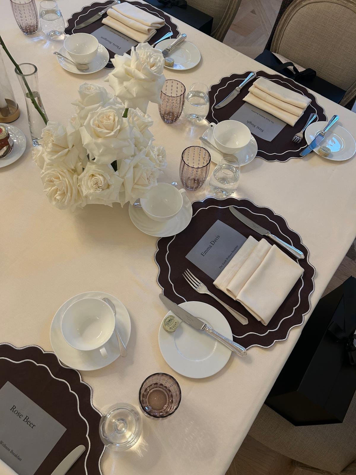 Tenth Wellness Breakfast by QUARTZ London PR