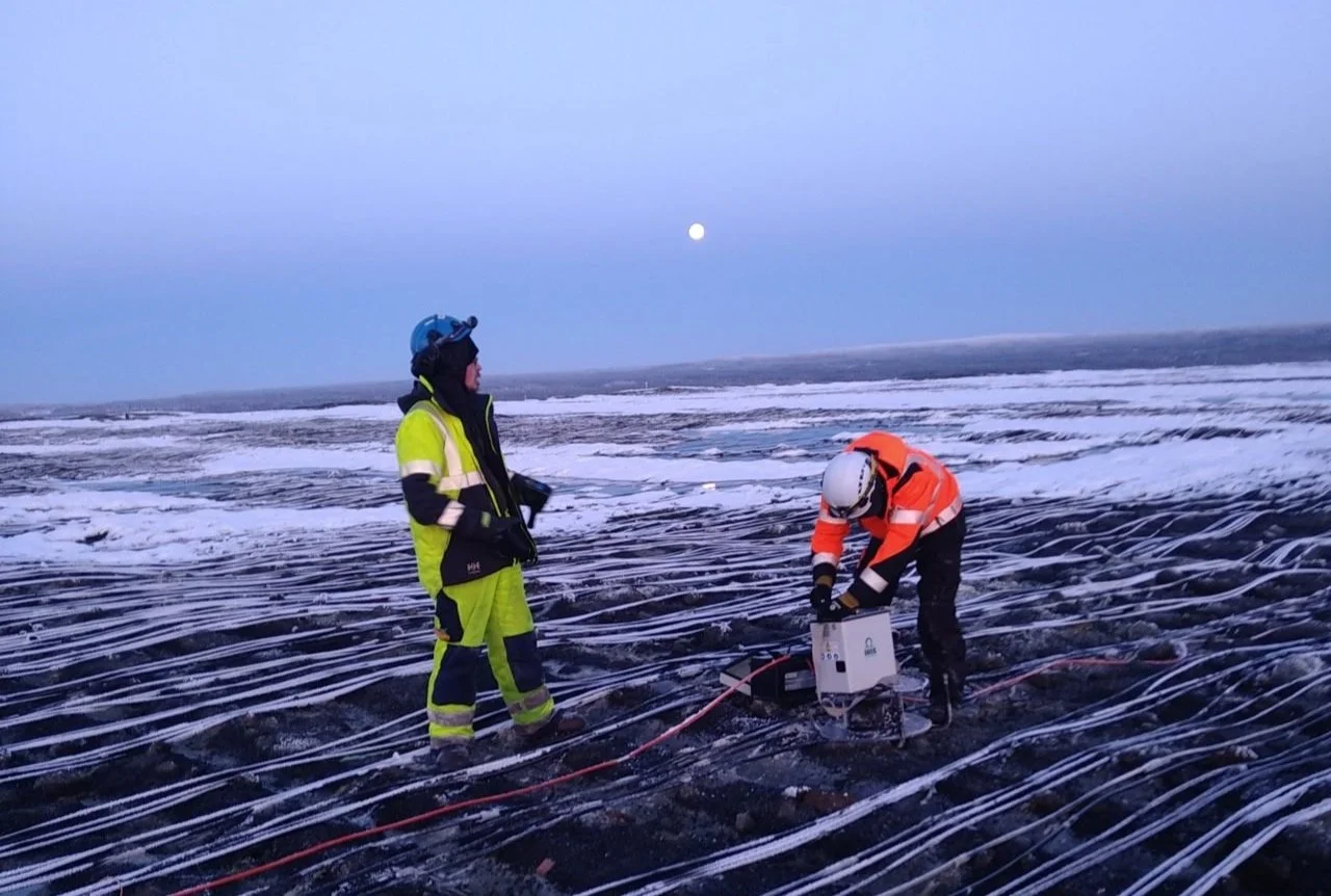 Project at the Terraflame mine in Sotkamo, Finland