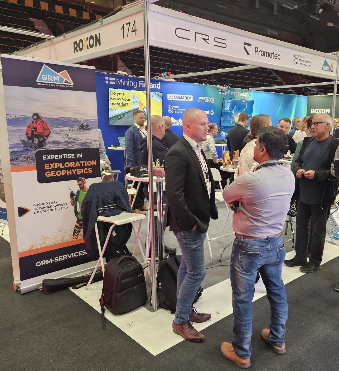 Great visibility and valuable technical discussions at Euro Mine Expo.