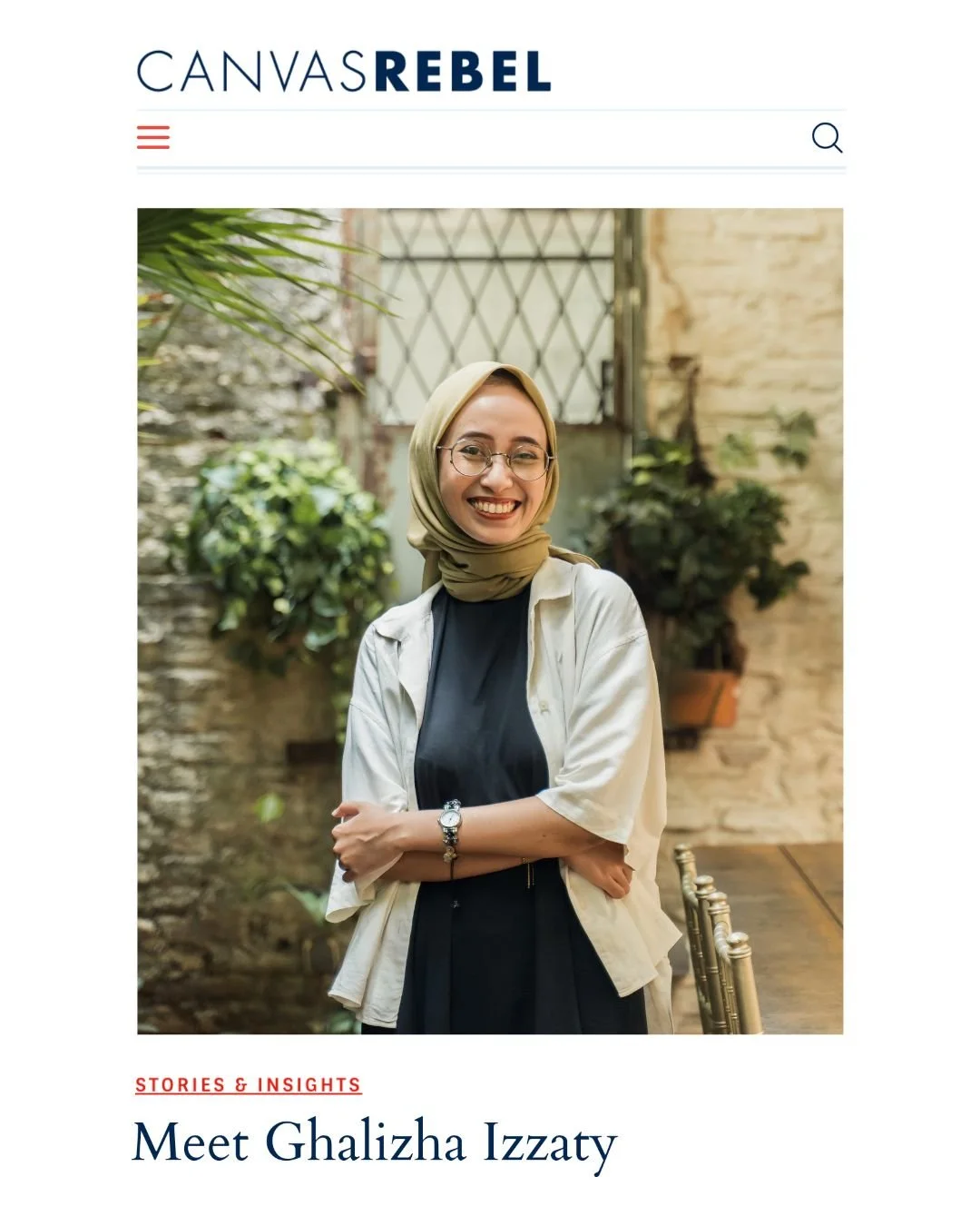 CanvasRebel: Meet Ghalizha Izzaty