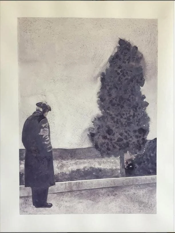 Mathew Brittan -Picturing the magical Quality of Early Reality with three of it's four kingdoms -  watercolour - R7 000, 00