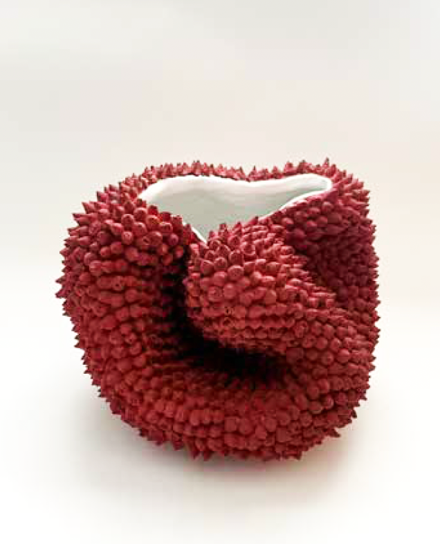 Lauren Opia - Ember - Glazed Ceramic - 28 x 28 cm - R18 000