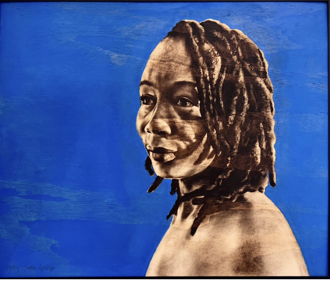 Kelly John Gough - Veil of reflection - 51 cm x 61 cm - Oil on wood - ZAR 18 000 excl VAT