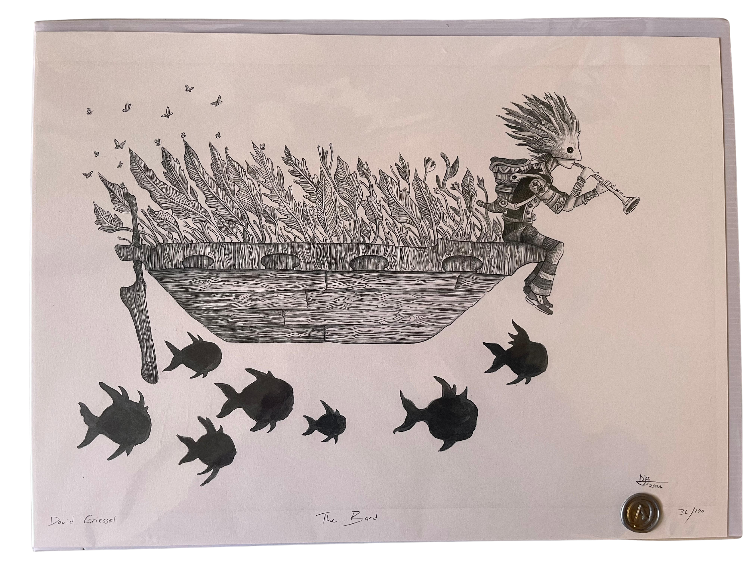 David Griessel - The Bard - A3 - Animated print - ZAR 2 750 excl VAT