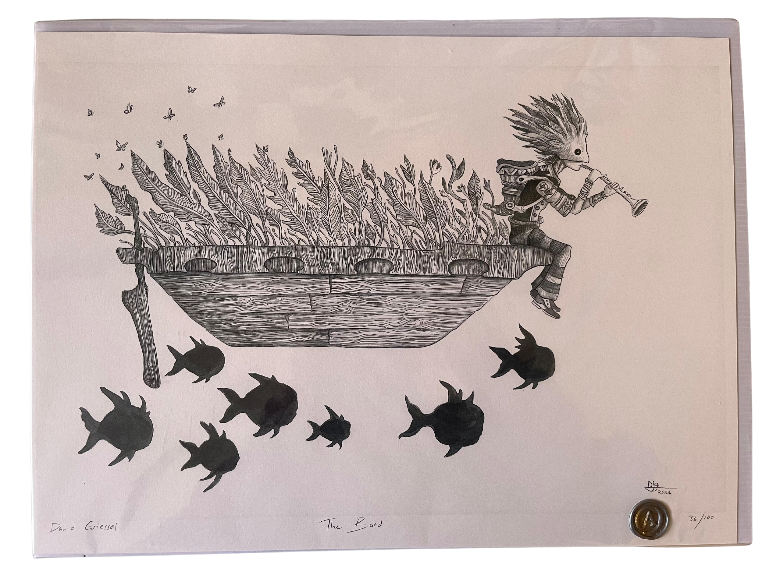 David Griessel - The Bard - A3 - Animated print - ZAR 2 750 excl VAT