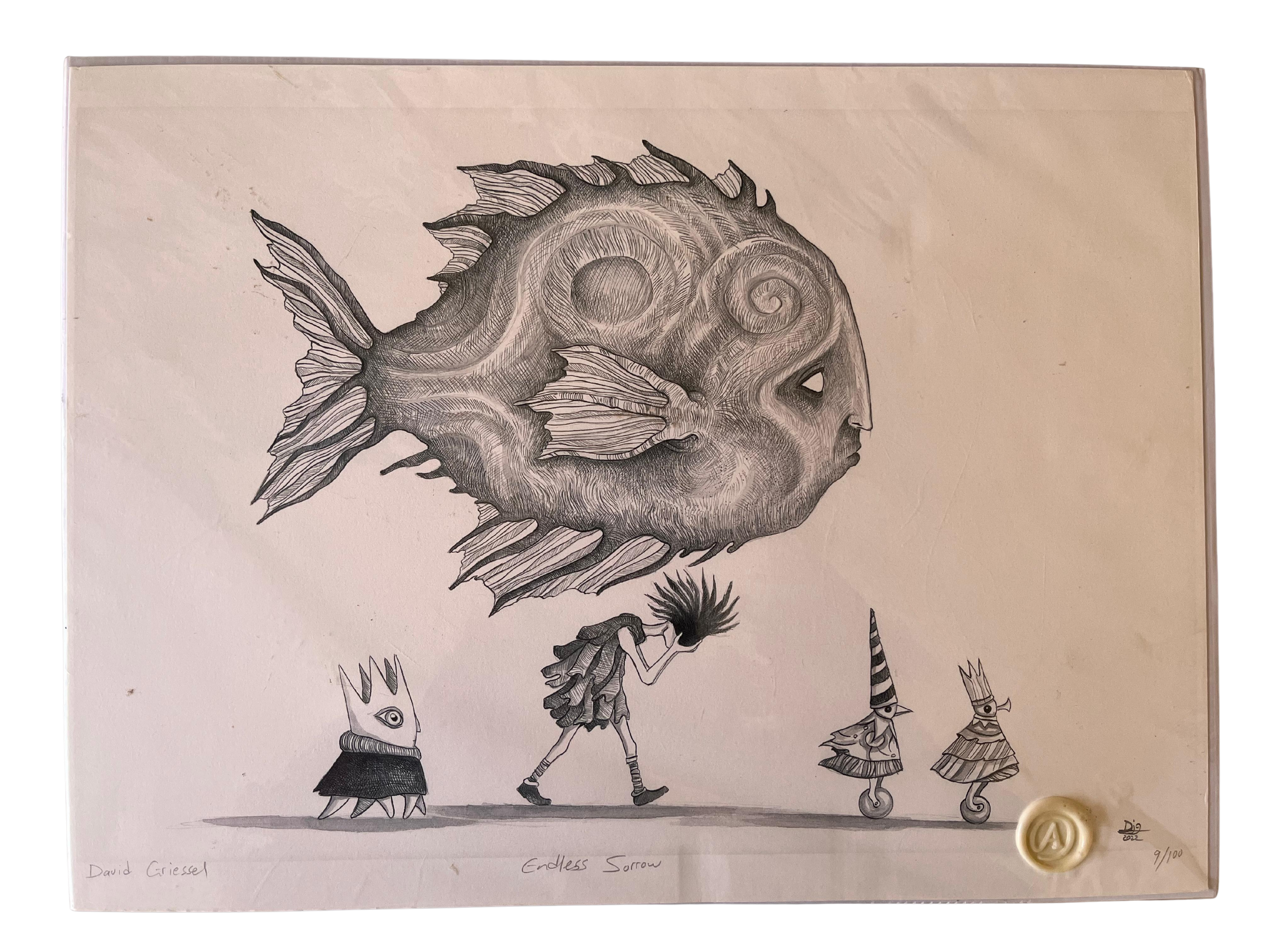 David Griessel - Endless Sorrow - A3 - Animated print - ZAR 2 750 excl VAT