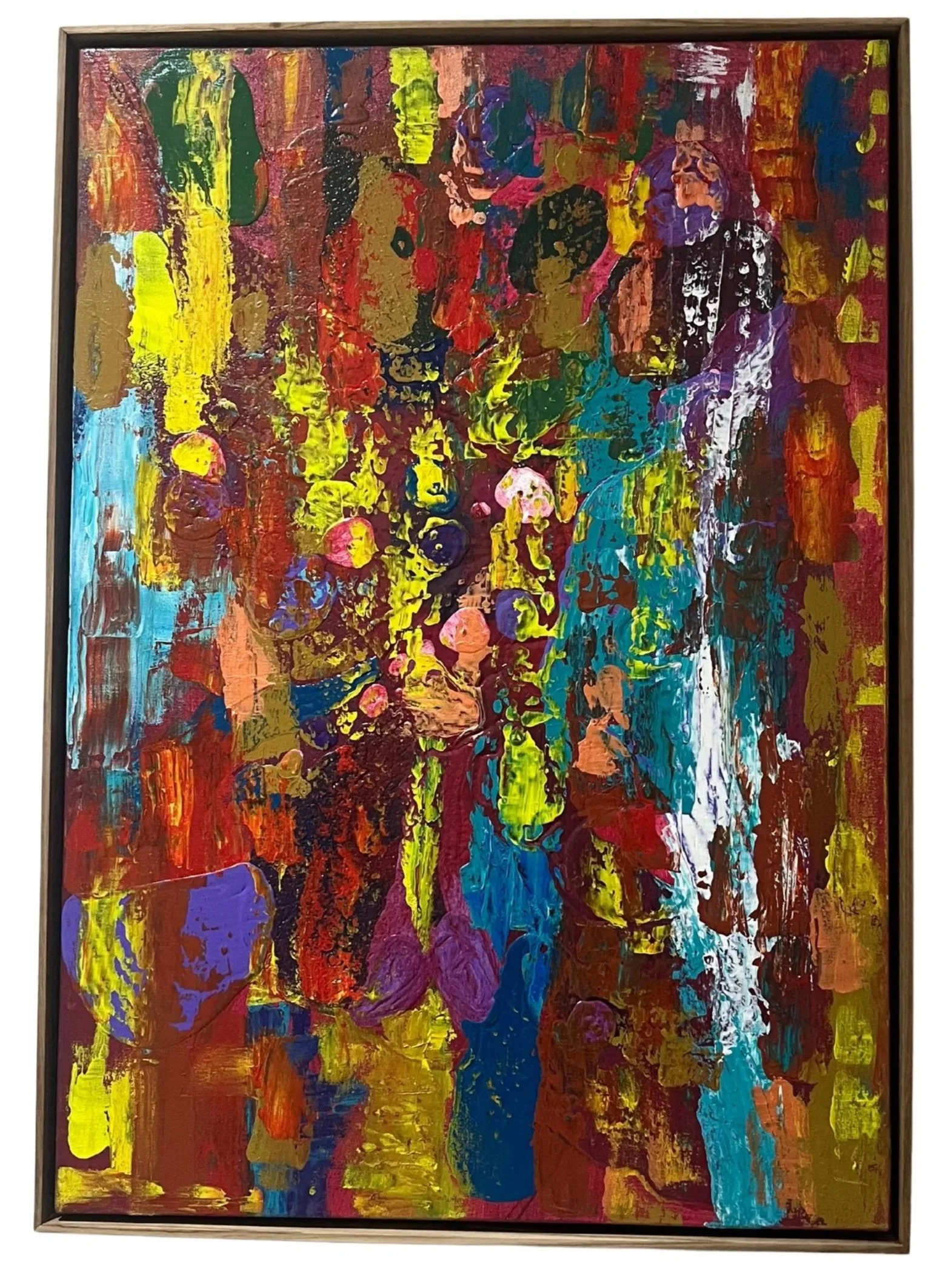 Elsa Raposo - The Travelling Mind - 73 x 105 cm - Acrylic on canvas - ZAR 34 000 excl VAT