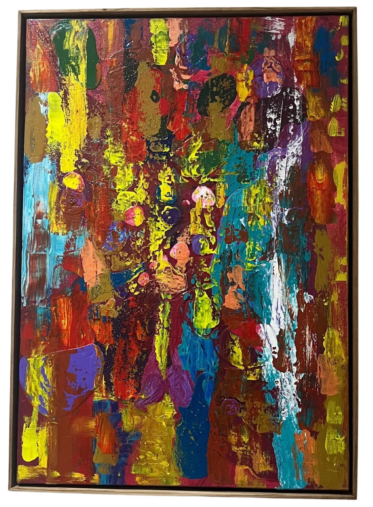 Elsa Raposo - The Travelling Mind - 73 x 105 cm - Acrylic on canvas - ZAR 34 000 excl VAT