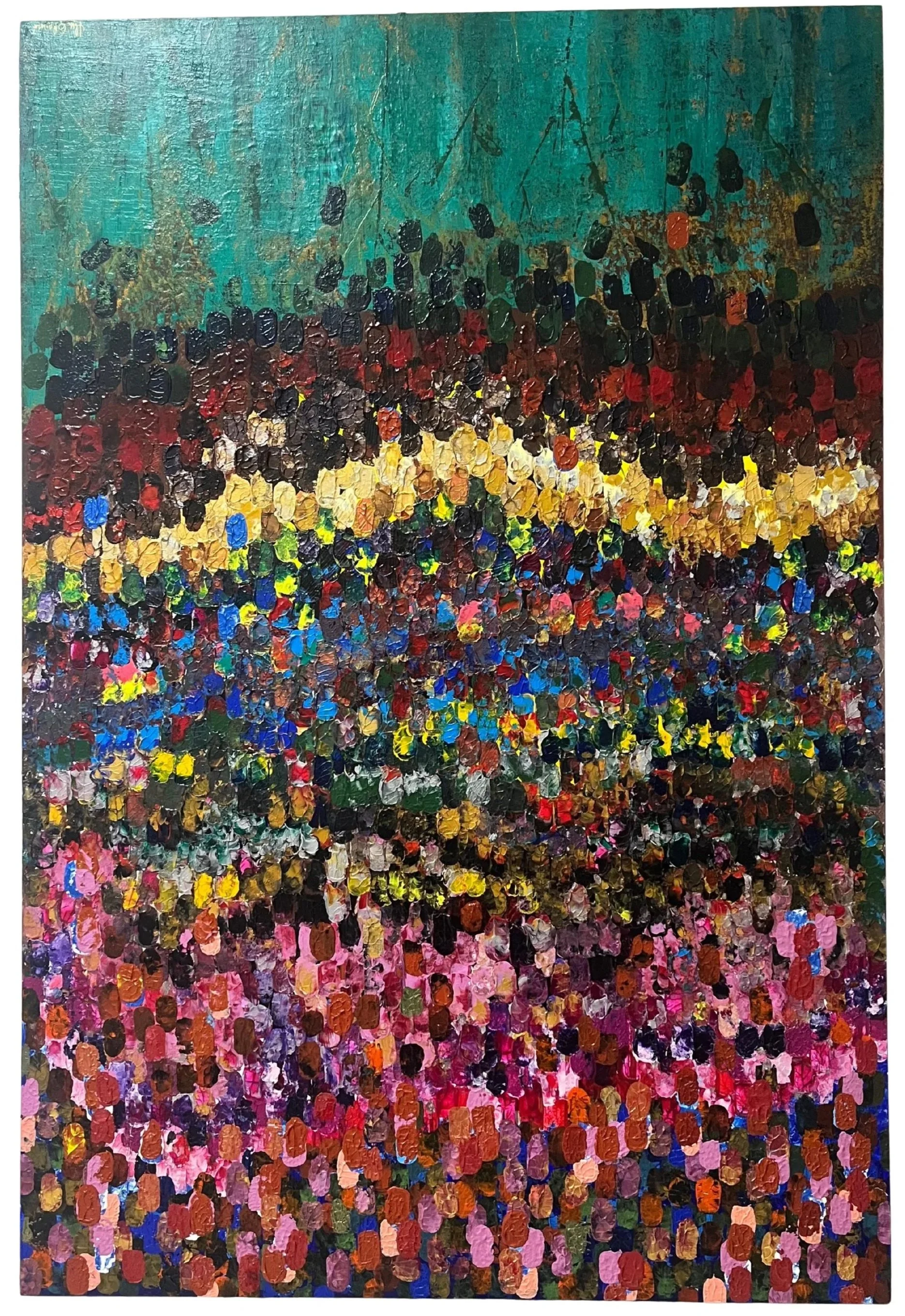 Elsa Raposo - The Journey I - 100 x 149 cm - Acrylic on canvas - ZAR 40 000 excl VAT 