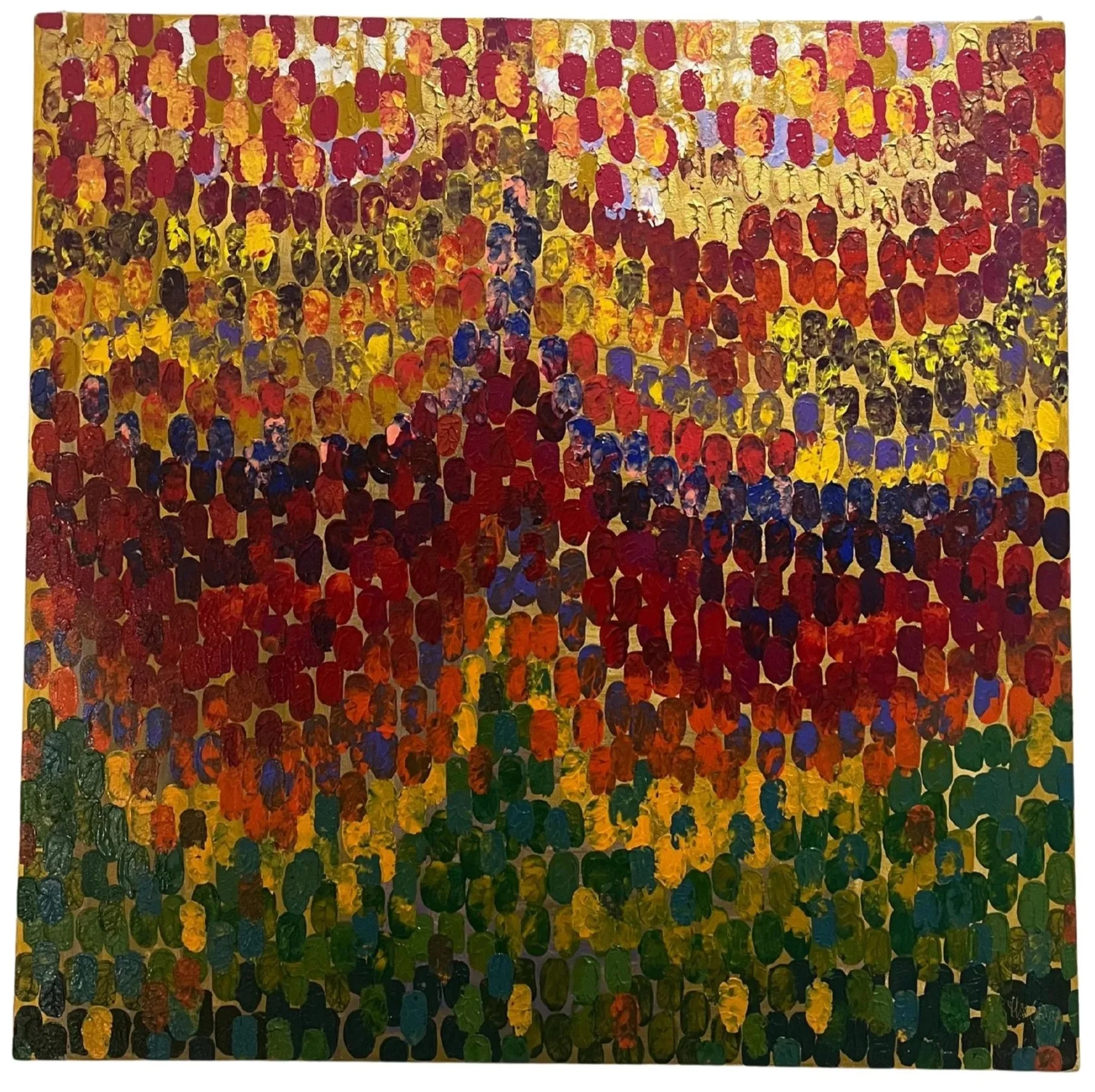 Elsa Raposo - Manifestation of Love - 100 x 100 cm - ZAR 29 000 excl VAT 