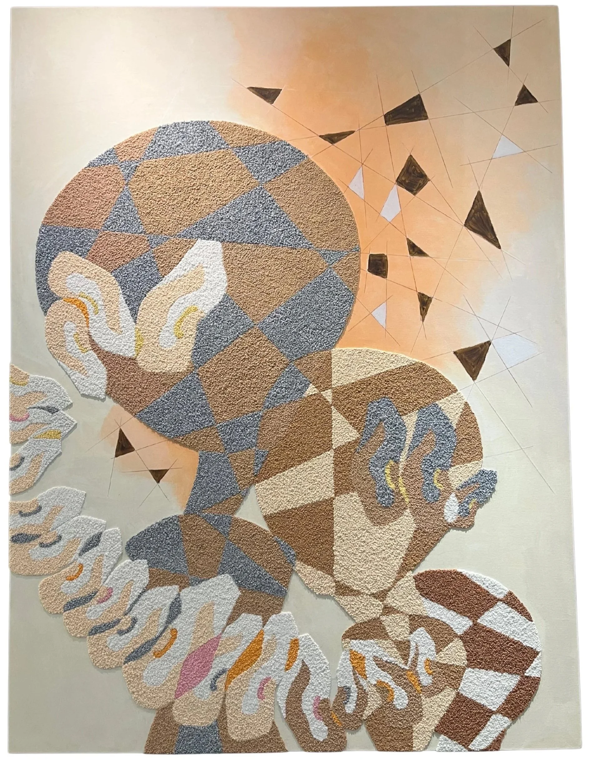 Ilja Visser - Beneath the Spoken - 194 x 145 cm - Mixed media on canvas - ZAR 180 000 excl VAT