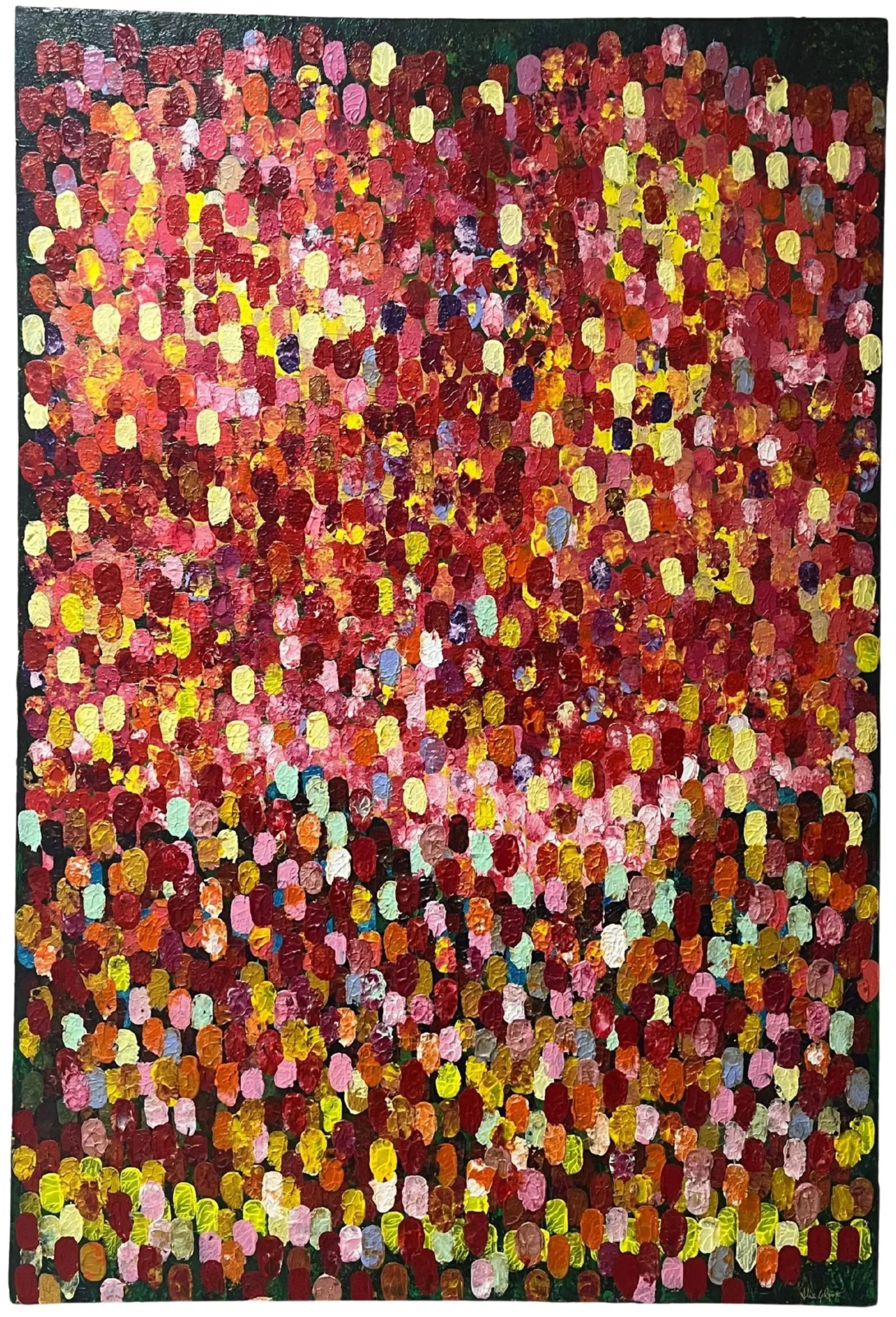 Elsa Raposo - The Journey II - 100 x 149 cm - Acrylic on canvas - ZAR 40 000 excl VAT
