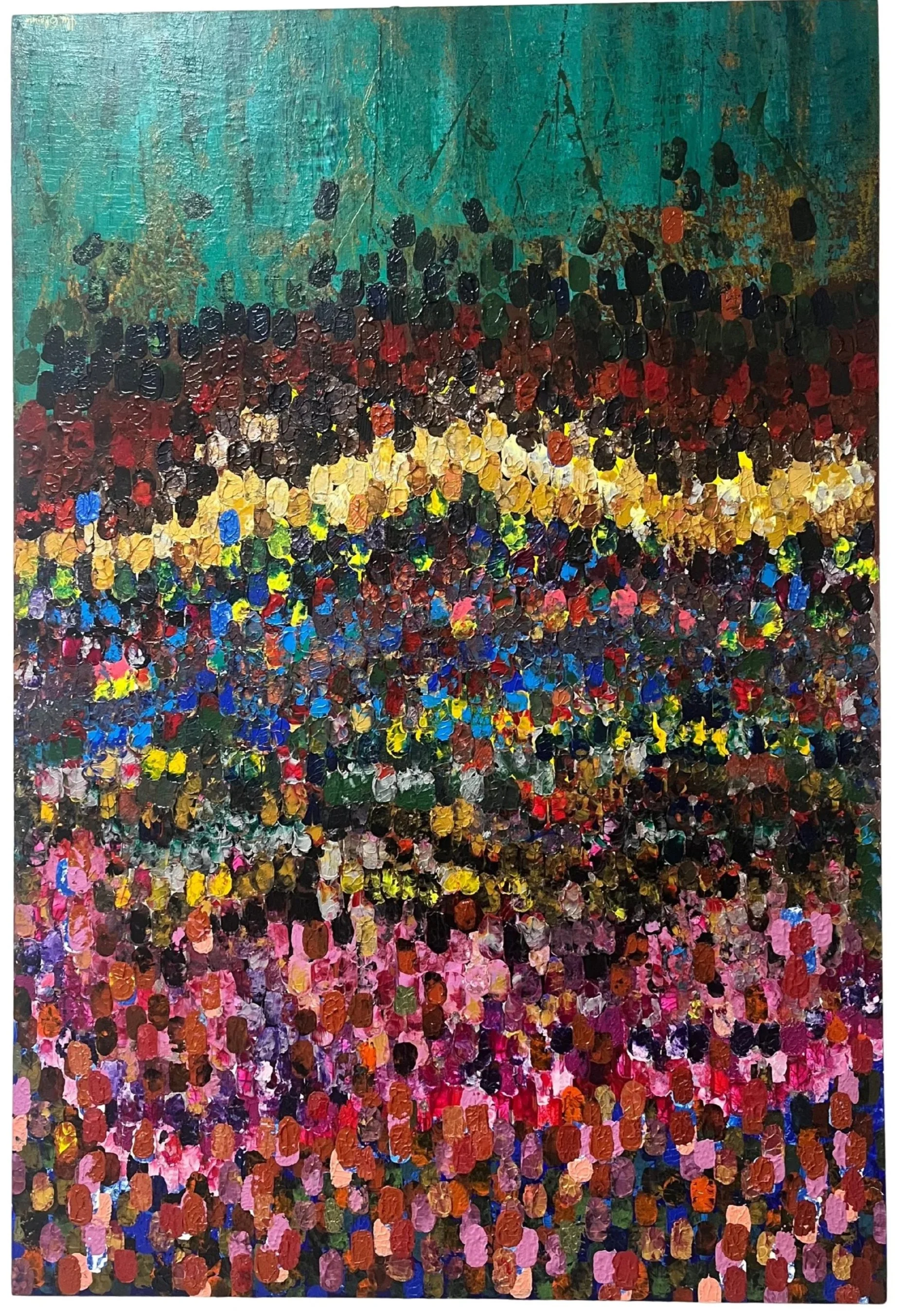 Elsa Raposo - The Journey I - 100 x 149 cm - Acrylic on canvas - ZAR 40 000 excl VAT
