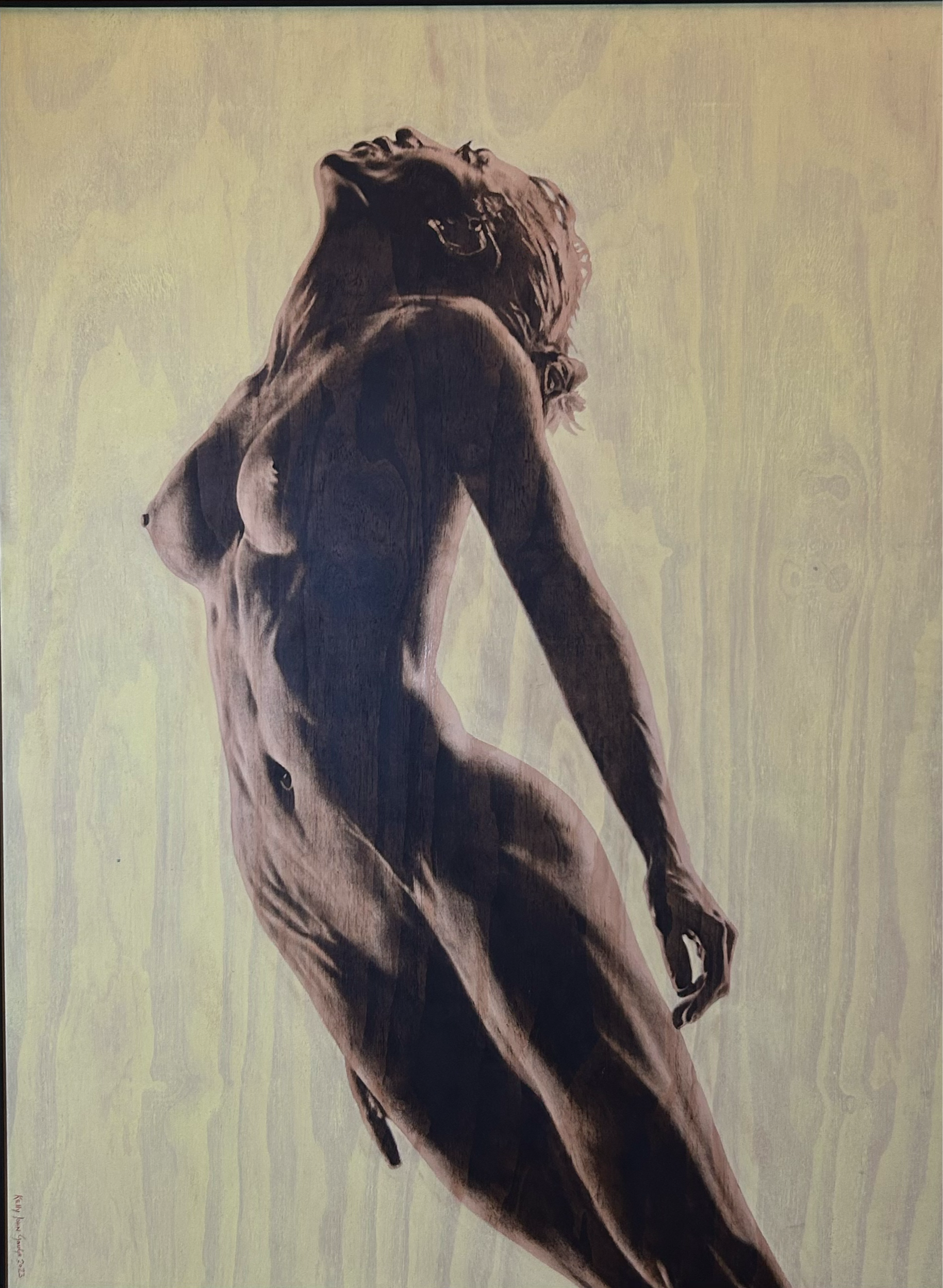Kelly John Gough - The air above - 90 cm x 120 cm - Oil on wood - ZAR 38 000 excl VAT 