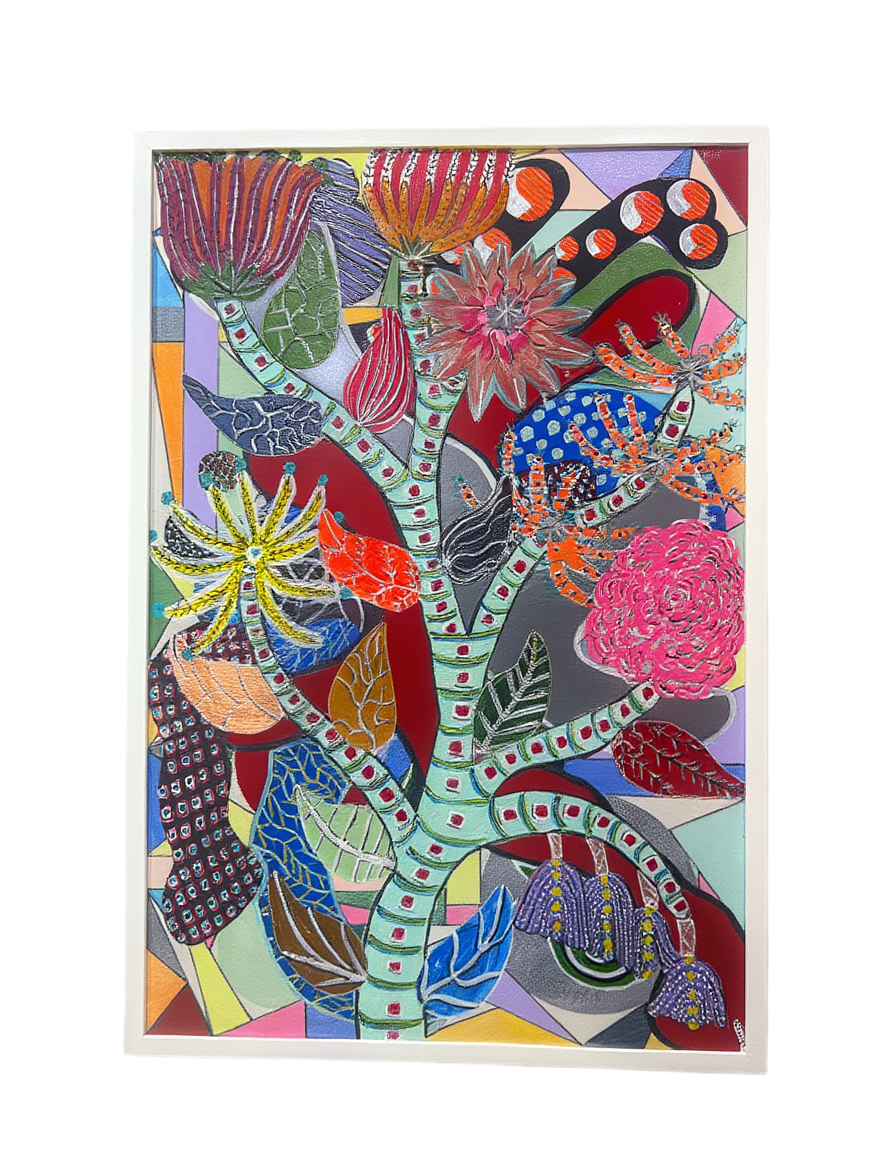 Henk Scholtz - Tapestry - 63 cm x 93 cm - Acrylic on canvas - R 28 000 excl VAT